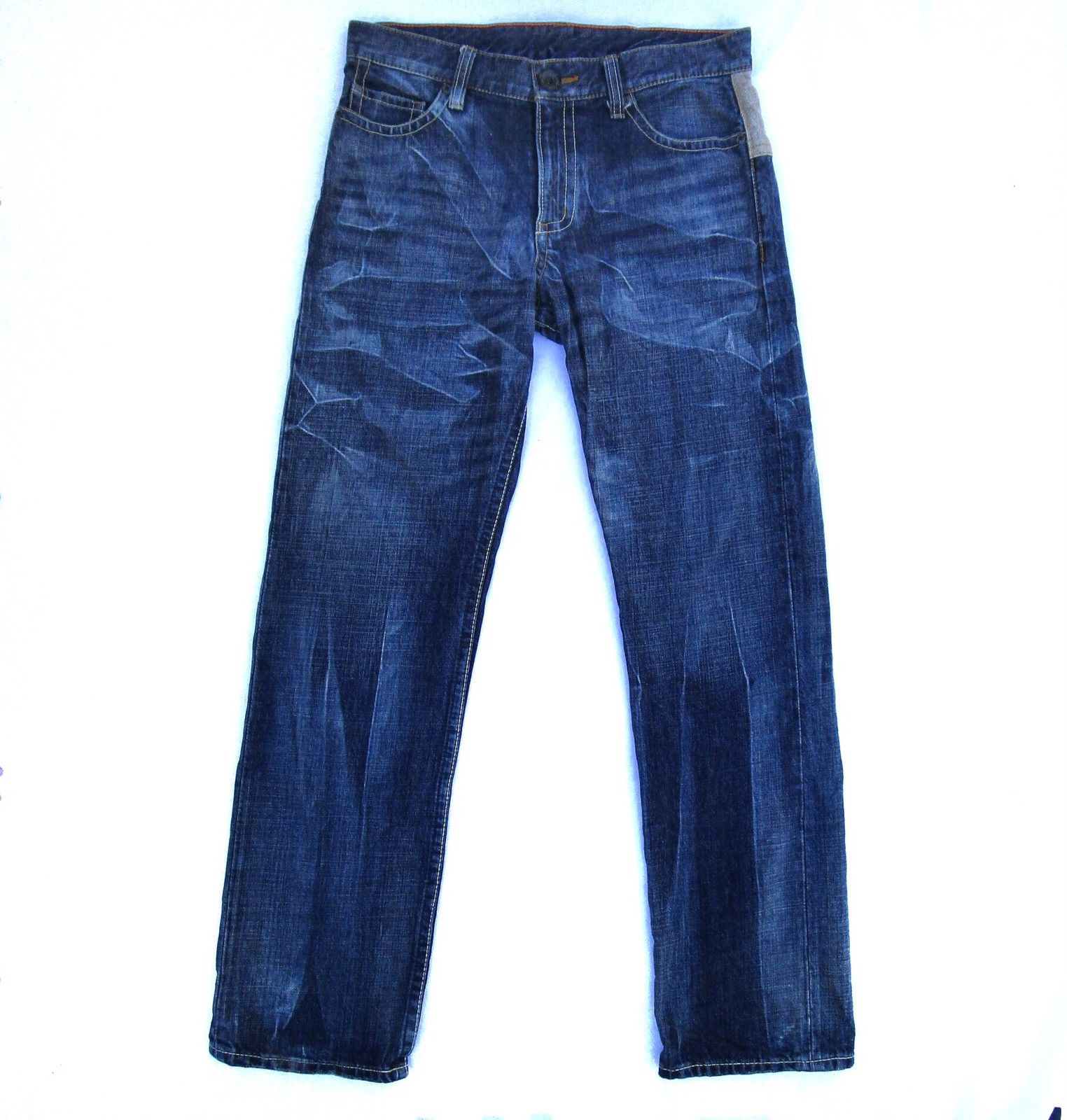 Japanese Brand Selvedged X Paintwork 56 Distressed Japanese Brand Co&Lu Size US 34 / EU 50 - 2 Thumbnail