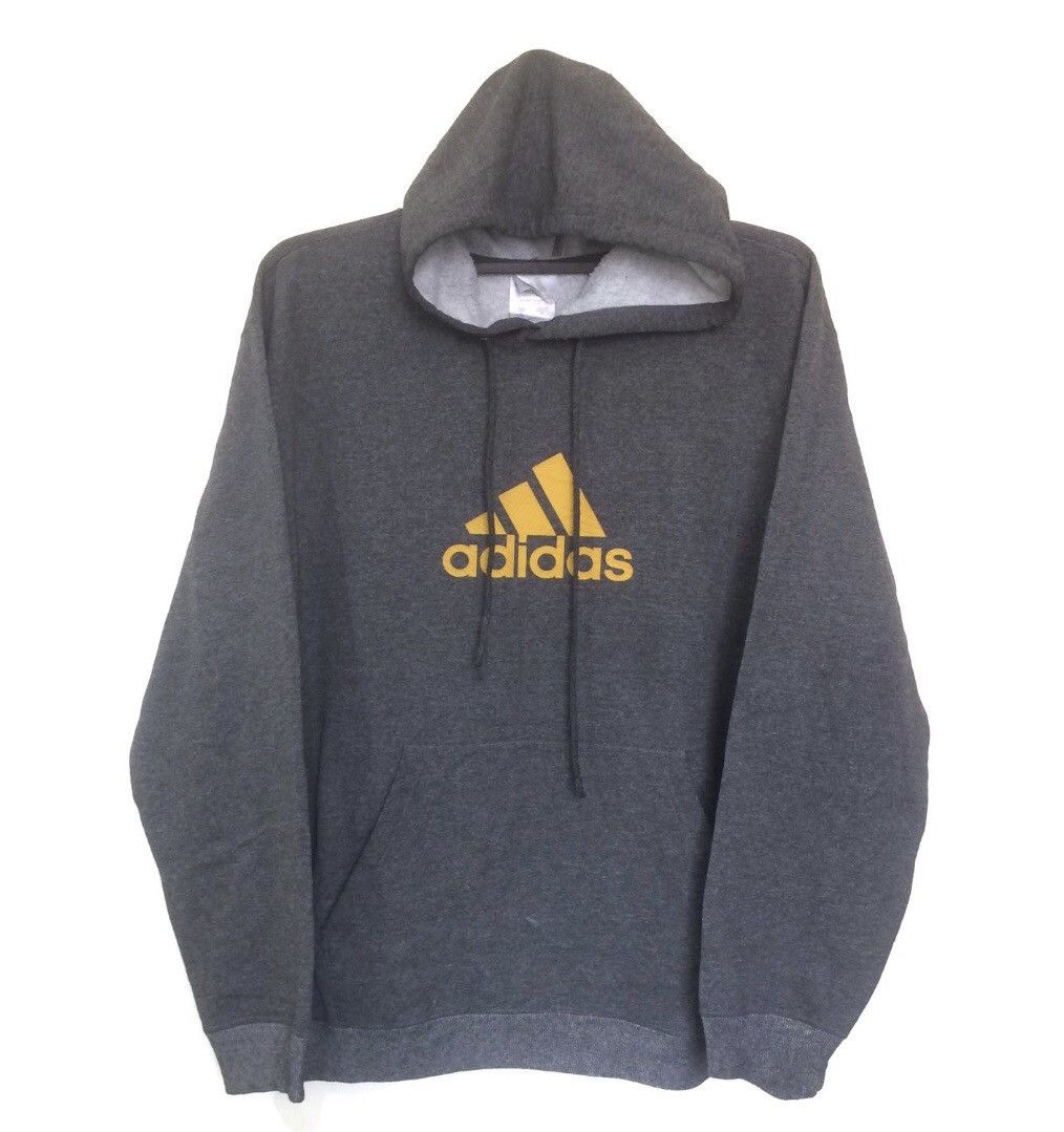 Vintage Vintage lately 90s Adidas baggy M Big Logo Hoodie Size US M / EU 48-50 / 2 - 1 Thumbnail