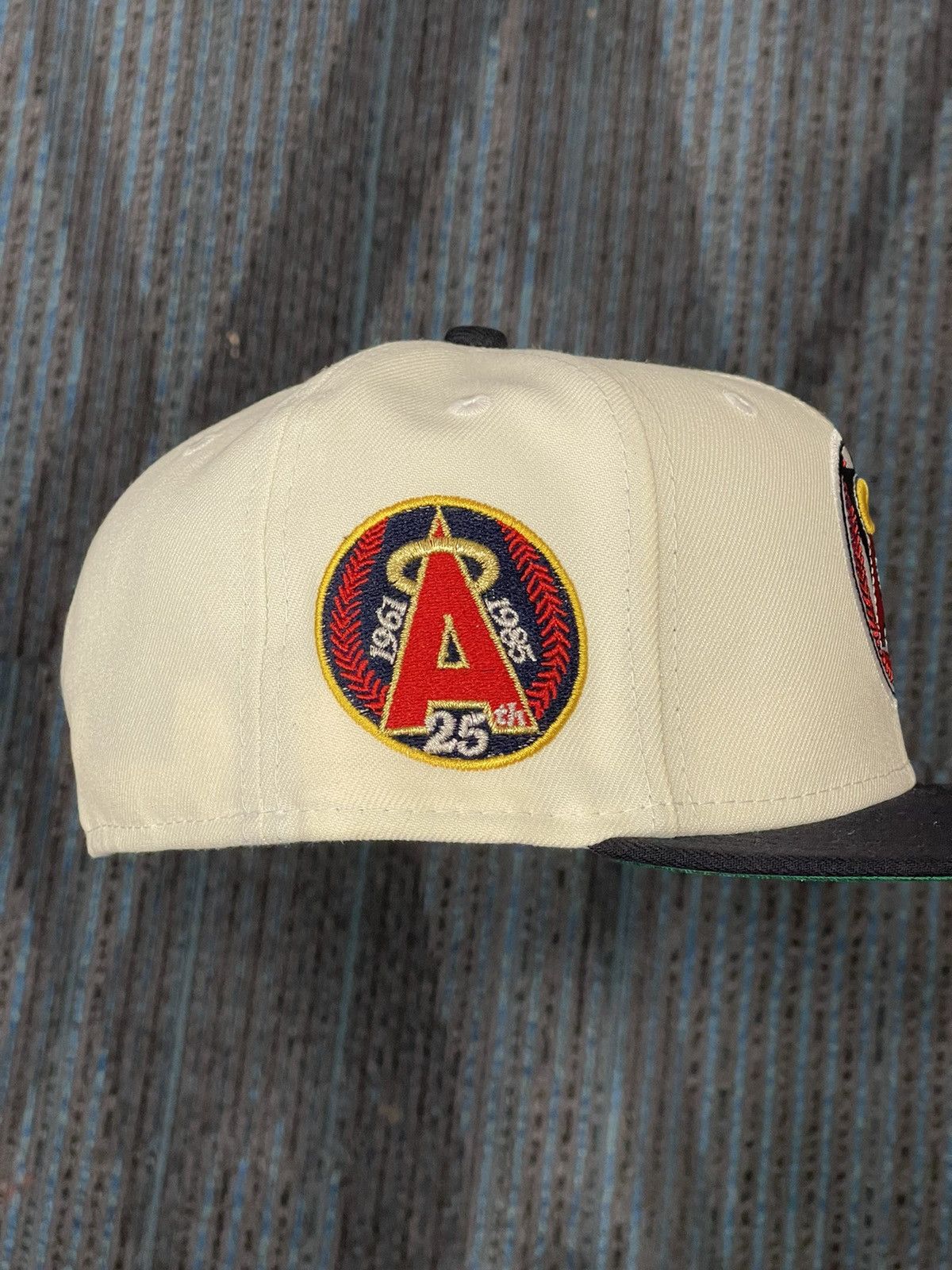 Hat Club × New Era 7 1/4 Hat Club White Dome Anaheim Angels 25th two tone Navy Size ONE SIZE - 2 Thumbnail