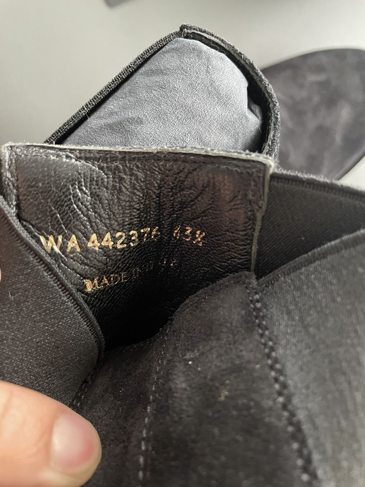 Saint Laurent Paris Super Rare Brand New Hedi Runway Chelsea Suede Leather Boots Size US 10.5 / EU 43-44 - 14 Thumbnail