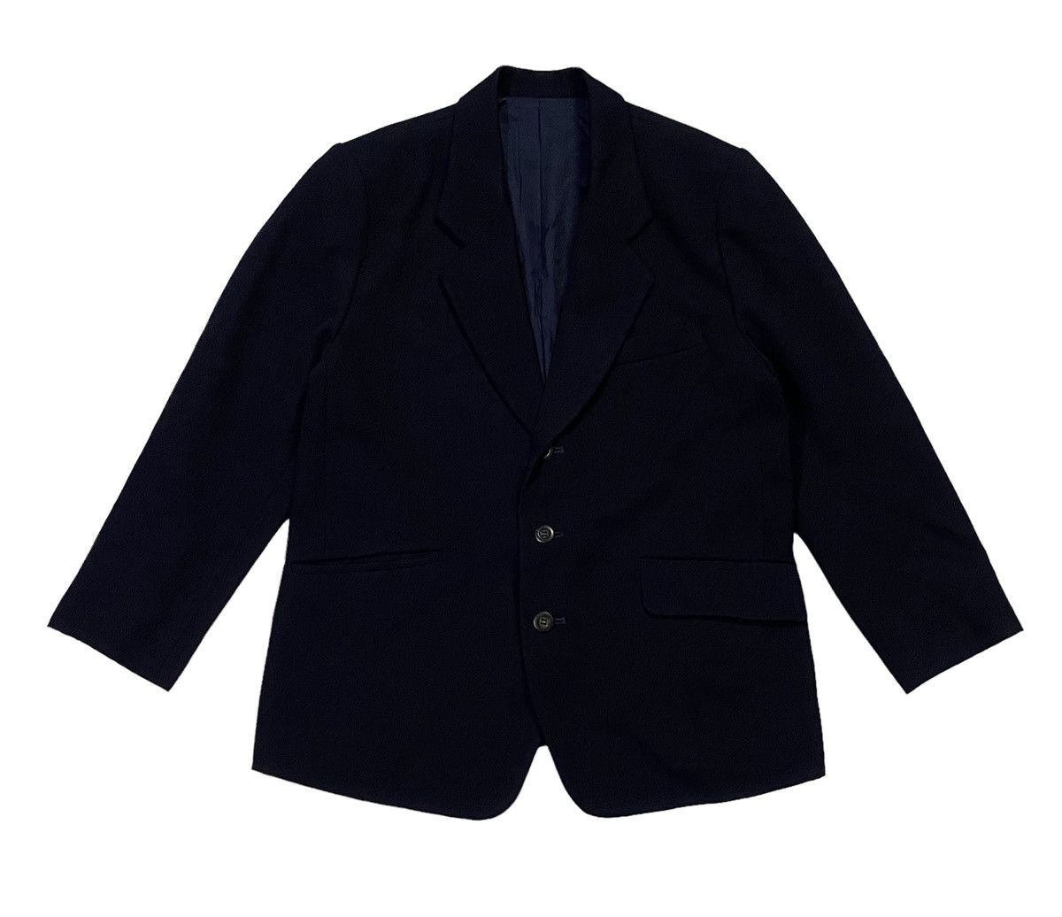 Issey Miyake Issey Miyake ( I.S ) Wool Coat Blazer Size US M / EU 48-50 / 2 - 2 Thumbnail