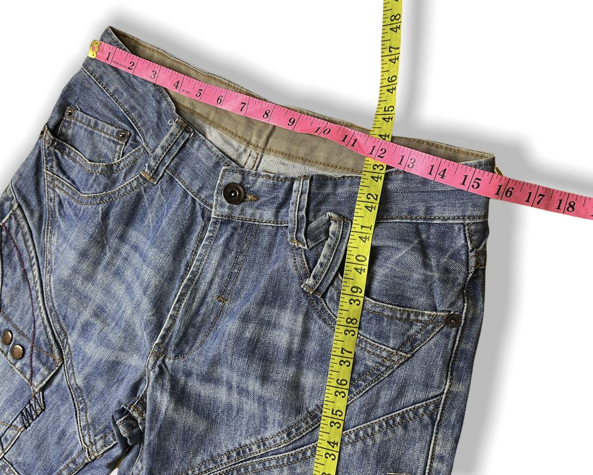 Masaki Matsushima DISTRESSED GARDE JAPANESE BRAND DENIM JEANS Size US 32 / EU 48 - 2 Thumbnail