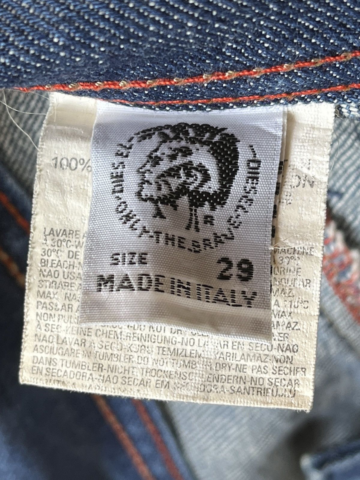 Diesel × Vintage VINTAGE FADED DIESEL FLARE DENIM JEANS MADE IN ITALY Size US 29 - 8 Thumbnail