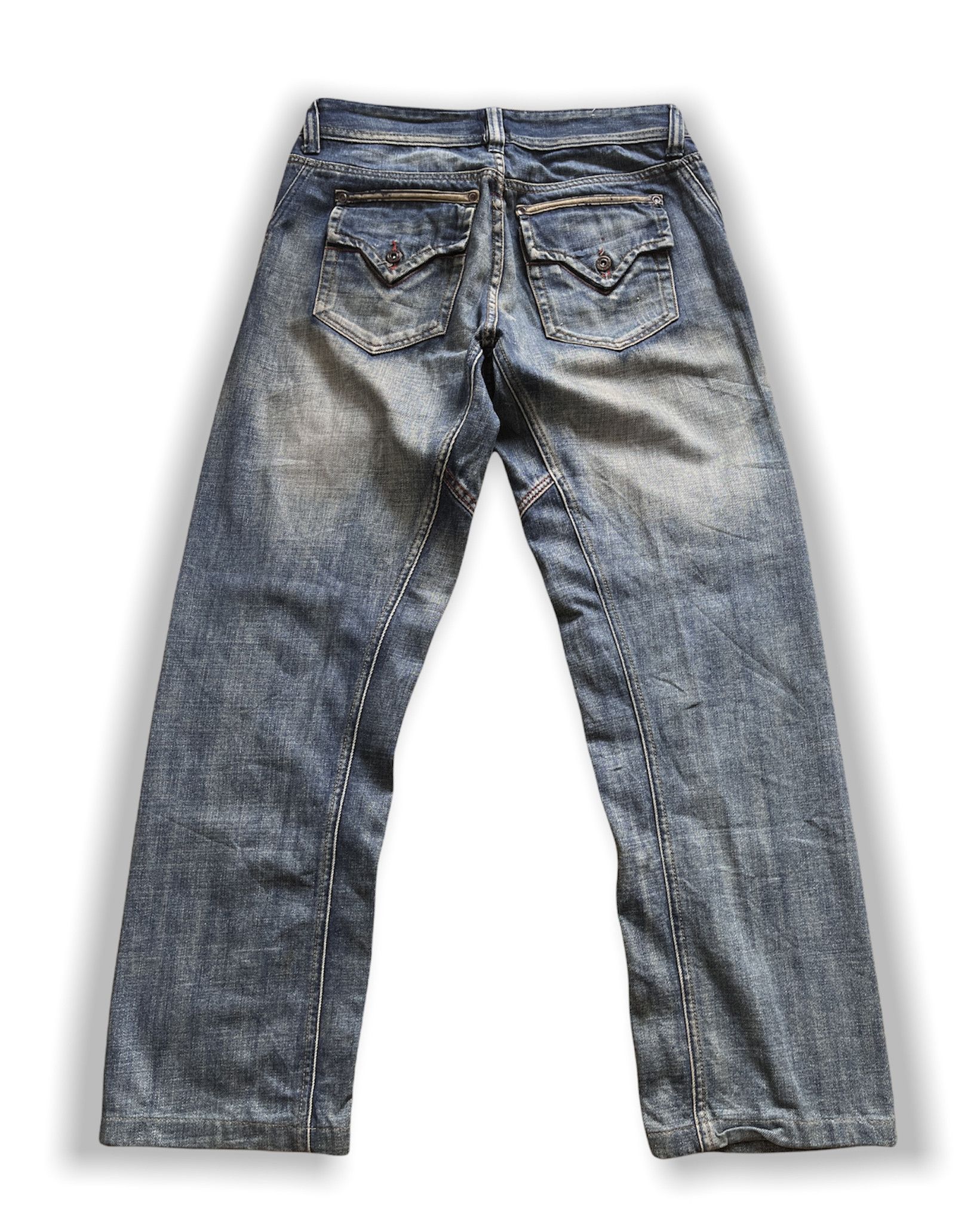 Diesel × Vintage VINTAGE FADED DIESEL FLARE DENIM JEANS MADE IN ITALY Size US 29 - 11 Thumbnail