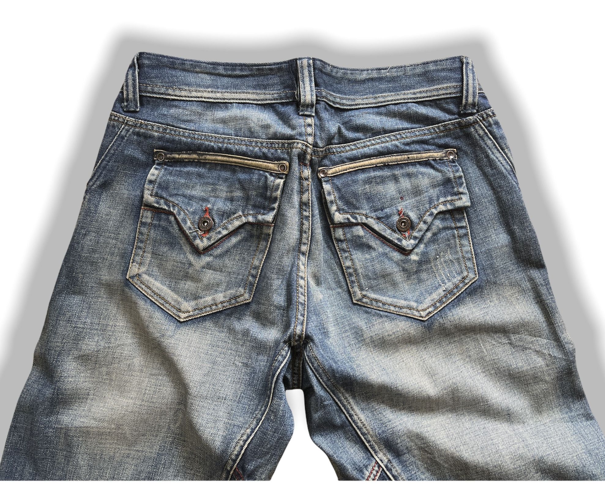 Diesel × Vintage VINTAGE FADED DIESEL FLARE DENIM JEANS MADE IN ITALY Size US 29 - 10 Thumbnail