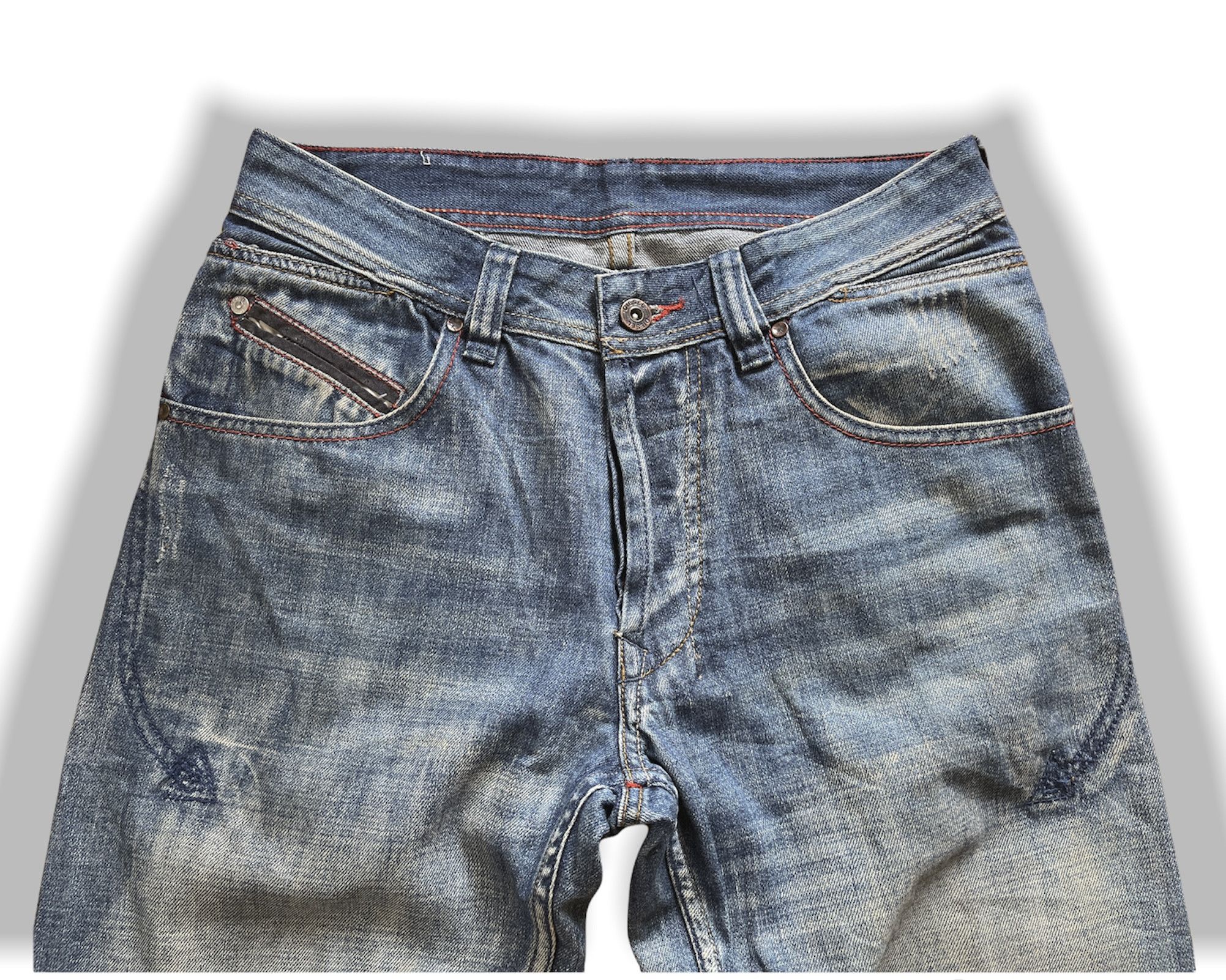 Diesel × Vintage VINTAGE FADED DIESEL FLARE DENIM JEANS MADE IN ITALY Size US 29 - 6 Thumbnail