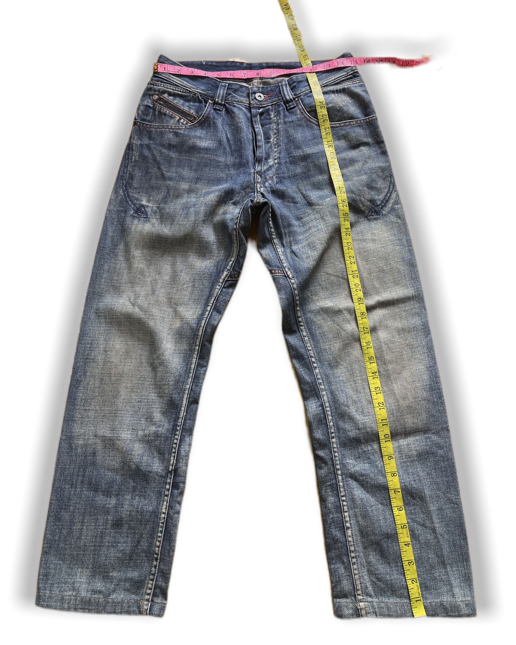 Diesel × Vintage VINTAGE FADED DIESEL FLARE DENIM JEANS MADE IN ITALY Size US 29 - 3 Thumbnail