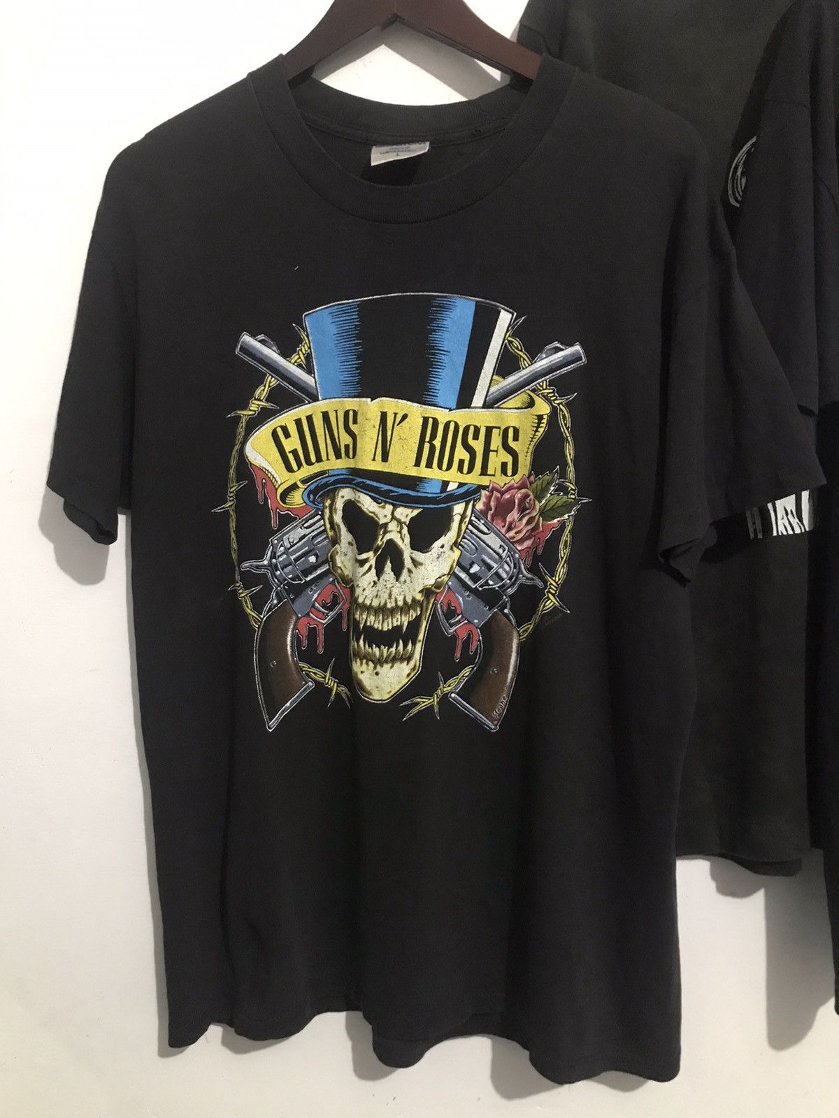 Guns N' Roses × Vintage Vintage Guns N Roses Tour Tee 1991 1992 Size US L / EU 52-54 / 3 - 1 Thumbnail