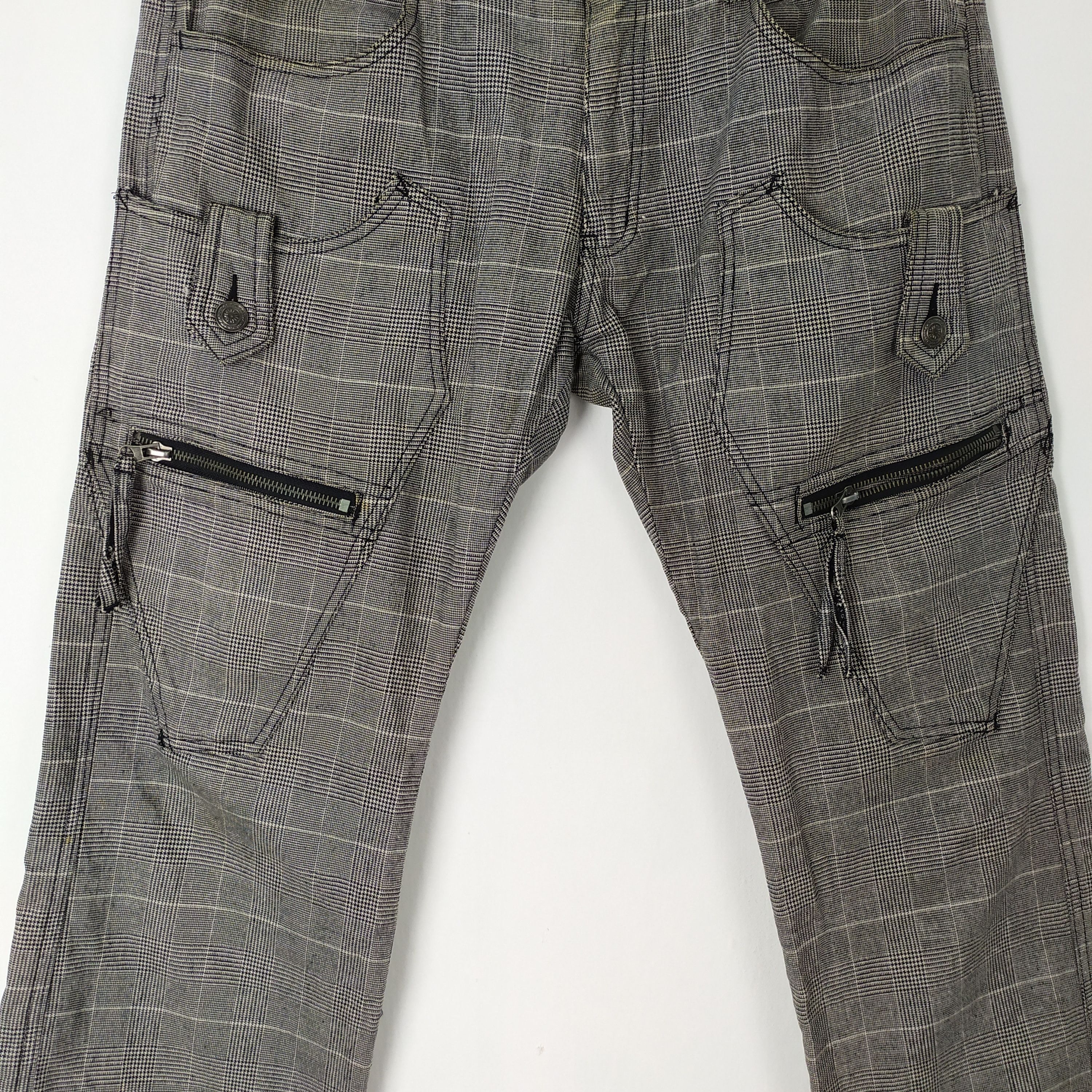 Flannel BEE BELL CHECKERED BUSH PANT / DOUBLE KNEE CARGO PANT Size US 32 / EU 48 - 7 Thumbnail