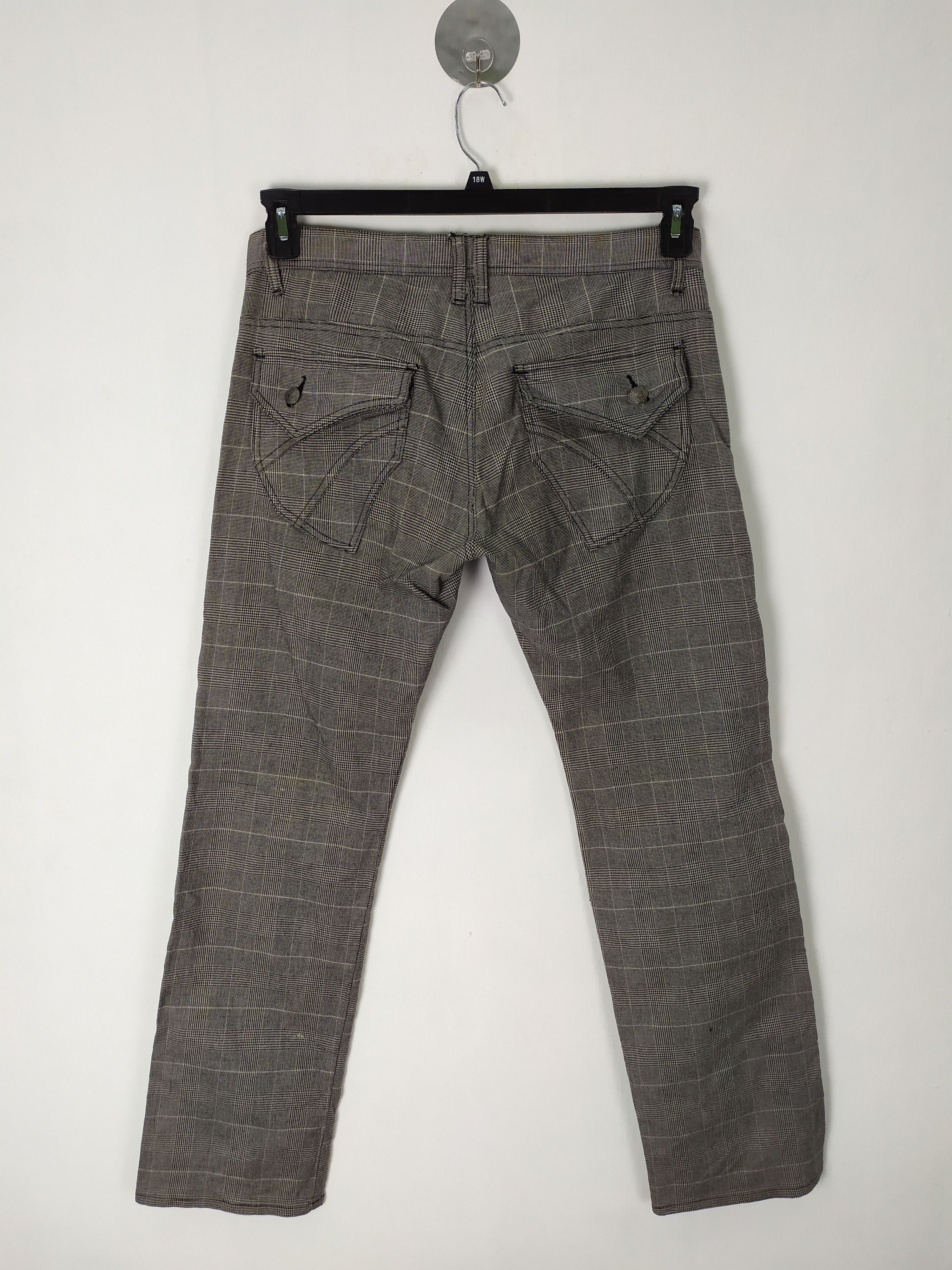Flannel BEE BELL CHECKERED BUSH PANT / DOUBLE KNEE CARGO PANT Size US 32 / EU 48 - 15 Thumbnail