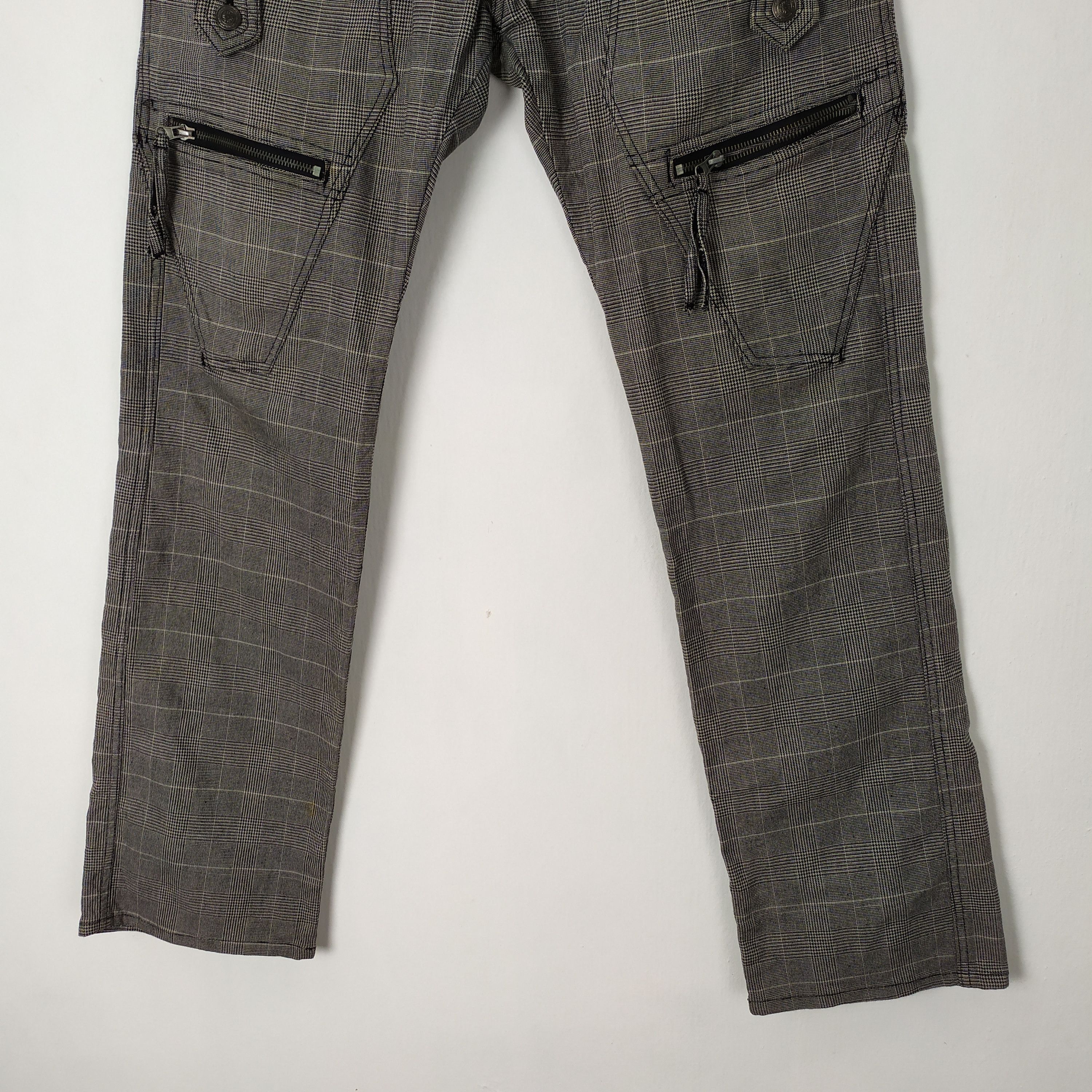Flannel BEE BELL CHECKERED BUSH PANT / DOUBLE KNEE CARGO PANT Size US 32 / EU 48 - 8 Thumbnail