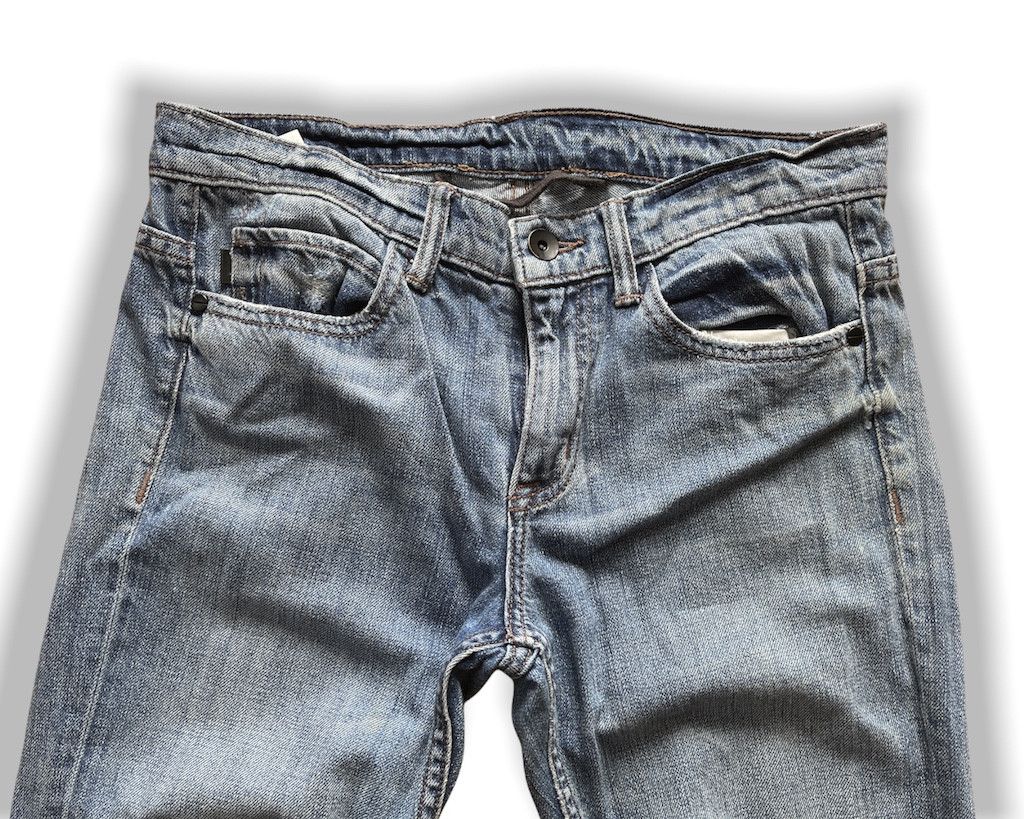 Helmut Lang Distressed Helmut Lang Relaxed Tapper Raw Denim Jeans Size US 27 - 6 Thumbnail