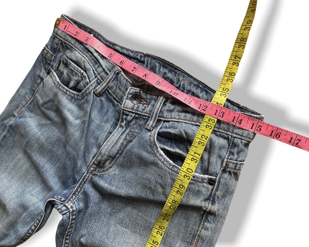 Helmut Lang Distressed Helmut Lang Relaxed Tapper Raw Denim Jeans Size US 27 - 2 Thumbnail