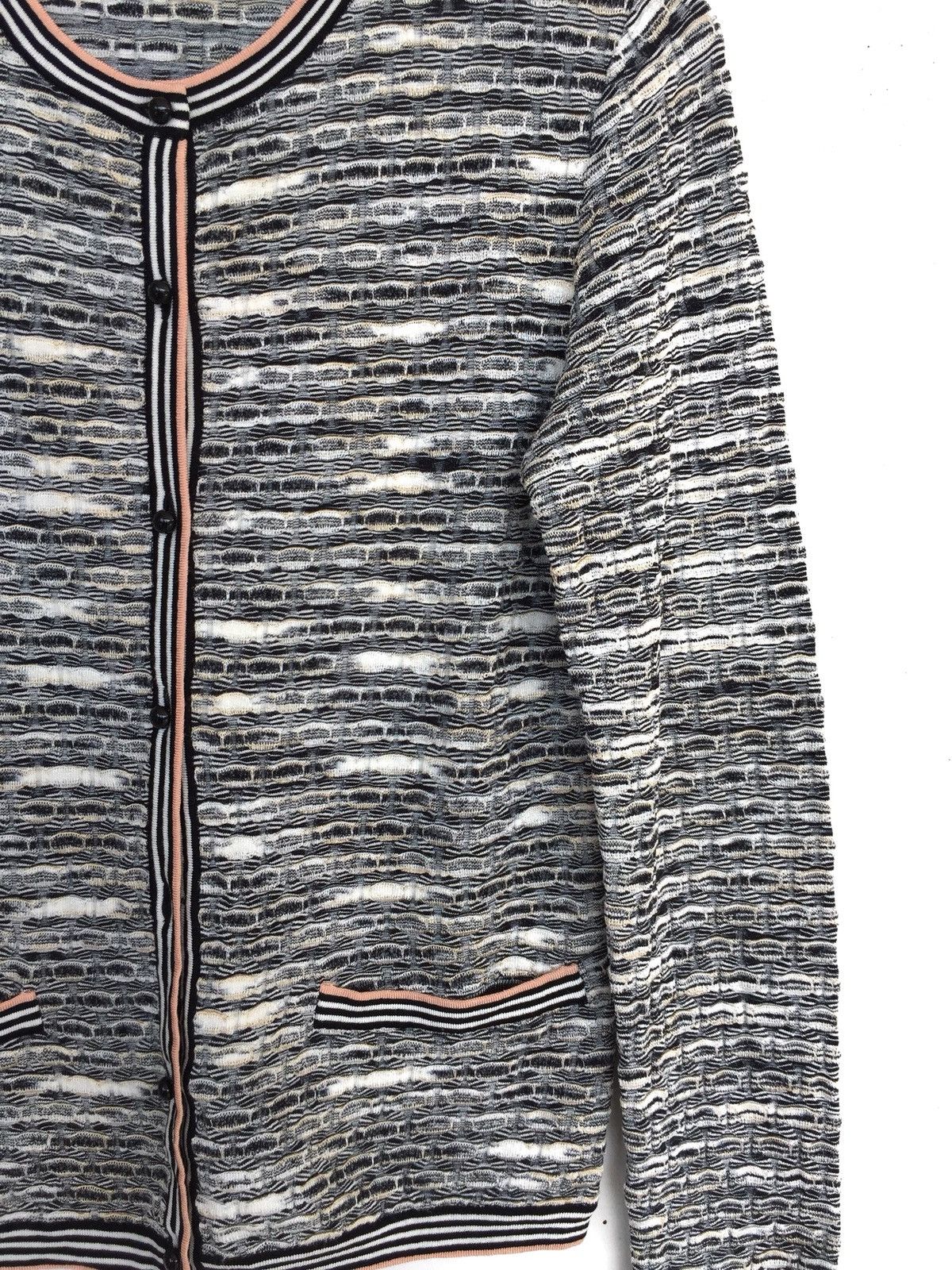 Missoni 💥Final Drop💥Vtg Missoni Italy Cardigan Shirt Button Size M / US 6-8 / IT 42-44 - 5 Thumbnail