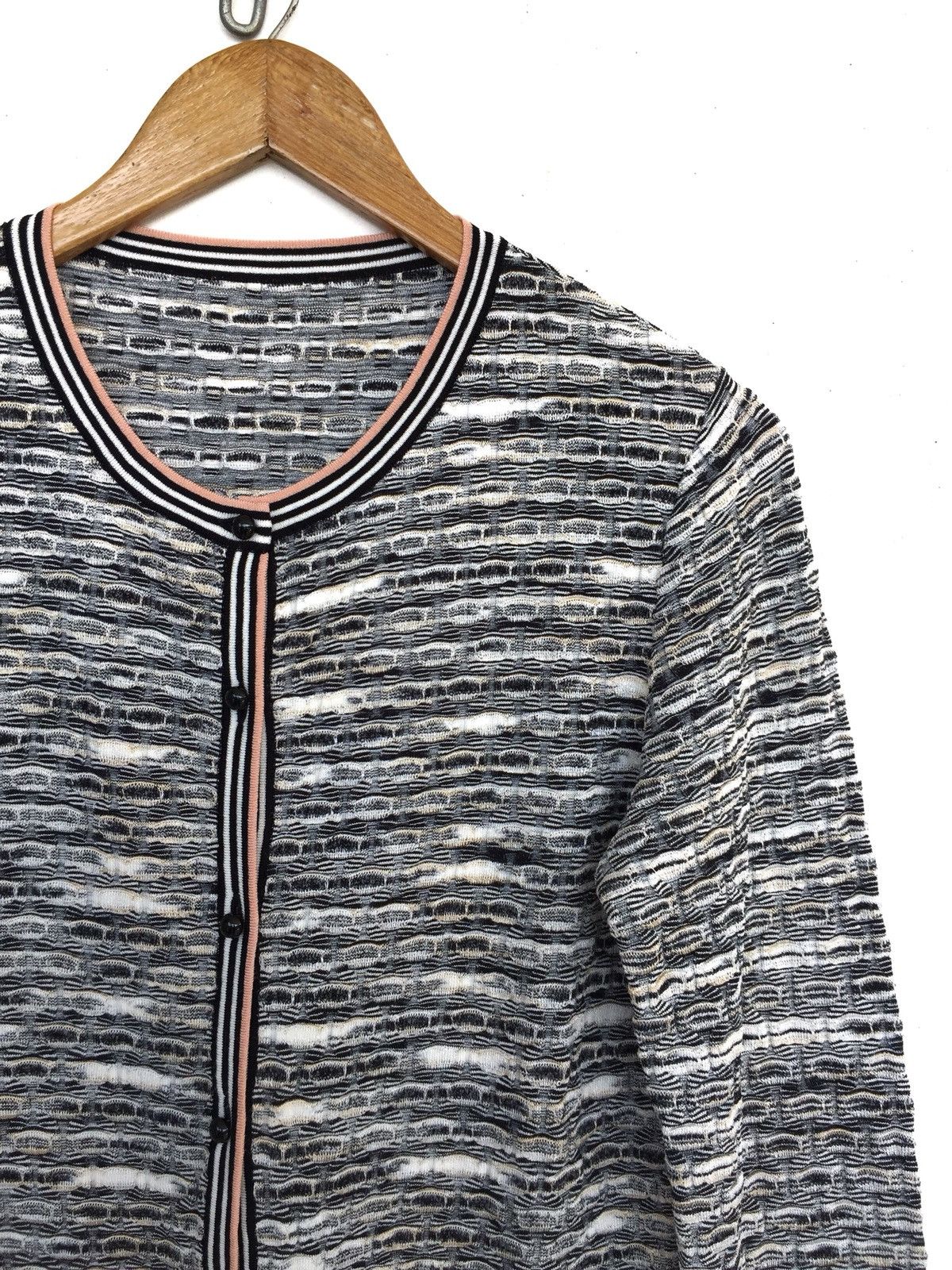 Missoni 💥Final Drop💥Vtg Missoni Italy Cardigan Shirt Button Size M / US 6-8 / IT 42-44 - 6 Thumbnail