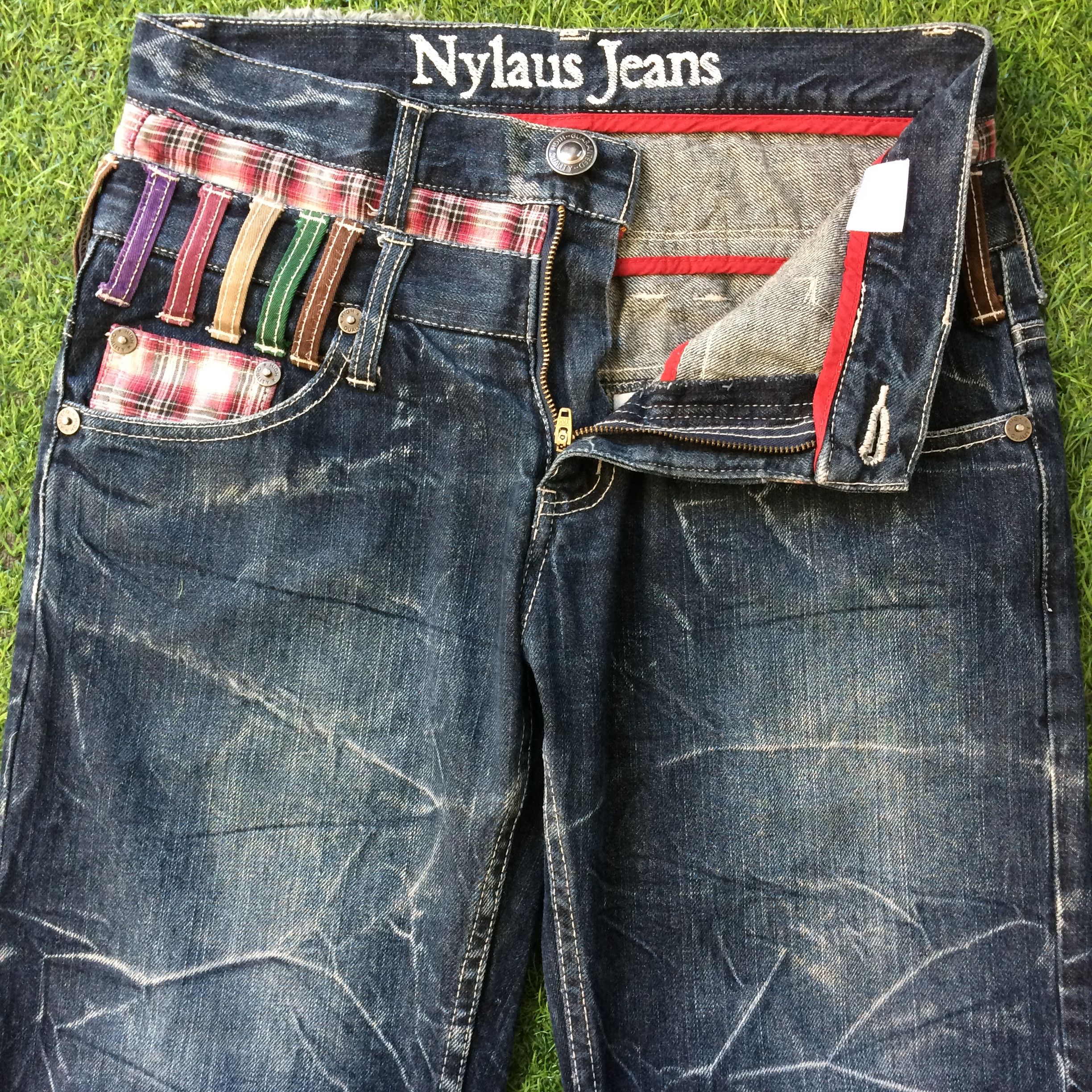 Japanese Brand Japanese Double Waist Denim Jeans Pants D-524 Size US 29 - 3 Thumbnail
