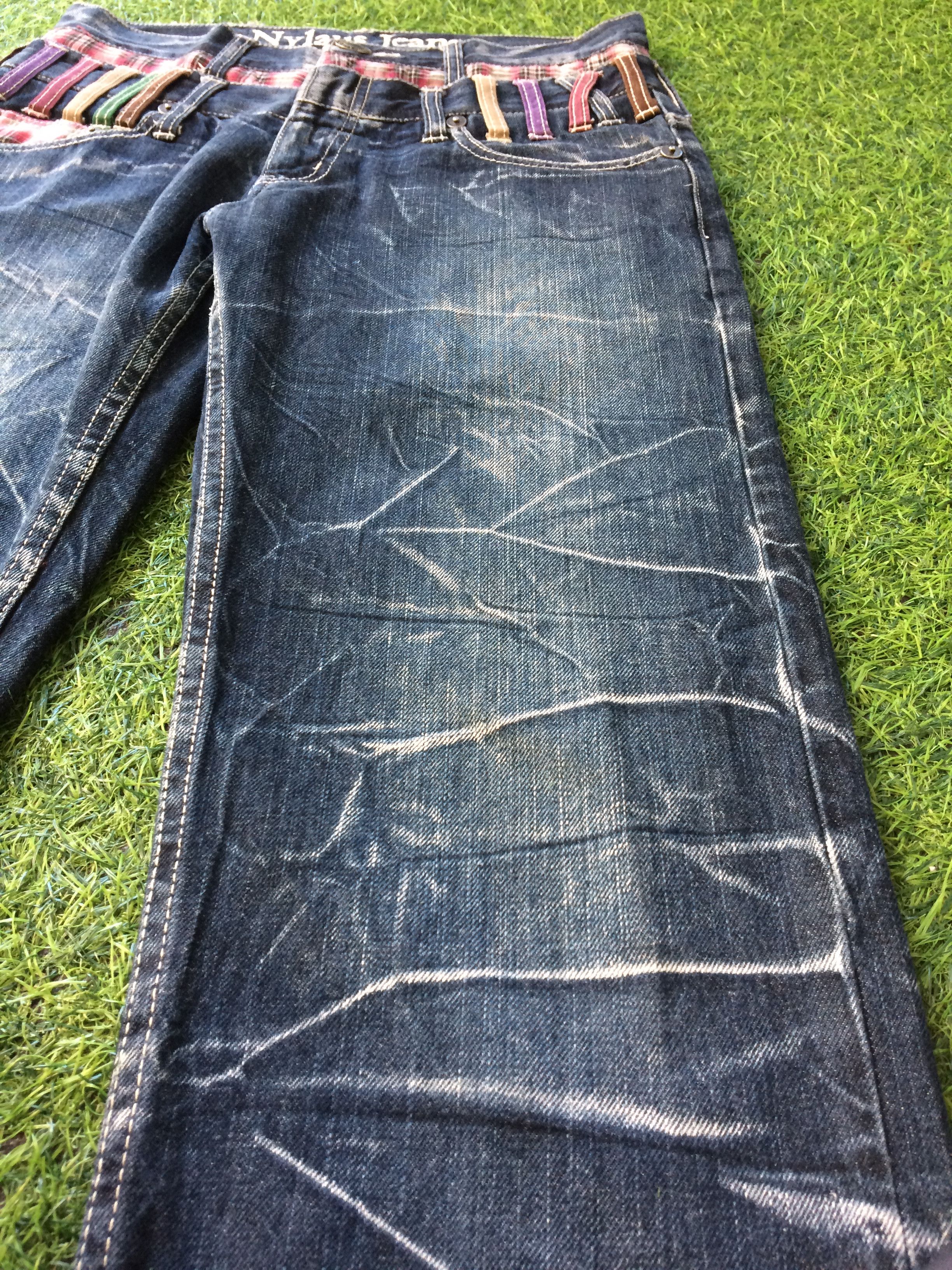 Japanese Brand Japanese Double Waist Denim Jeans Pants D-524 Size US 29 - 6 Thumbnail