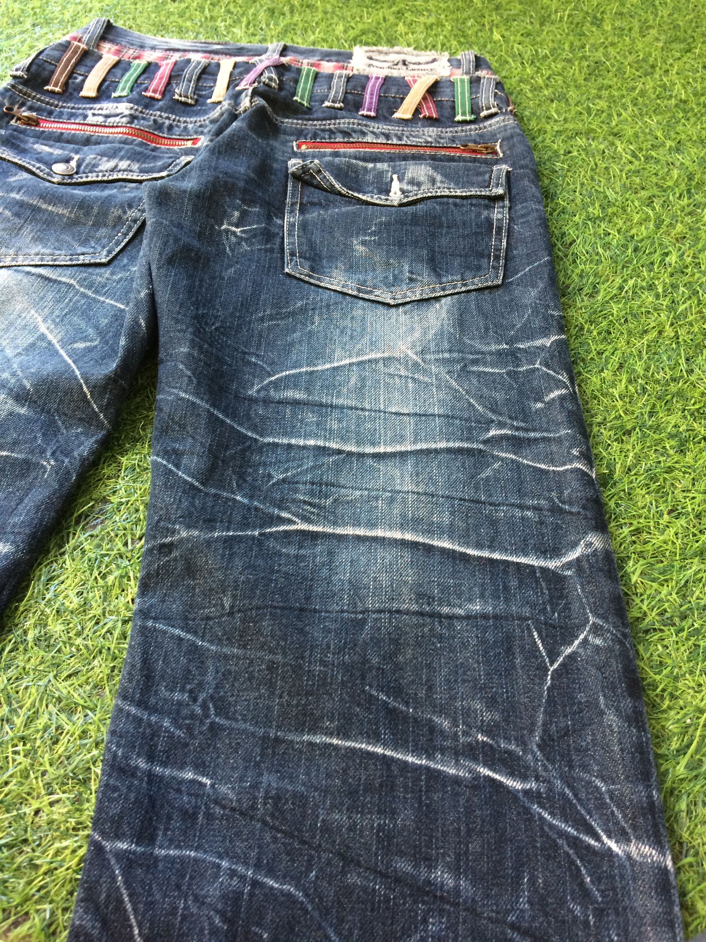 Japanese Brand Japanese Double Waist Denim Jeans Pants D-524 Size US 29 - 7 Thumbnail