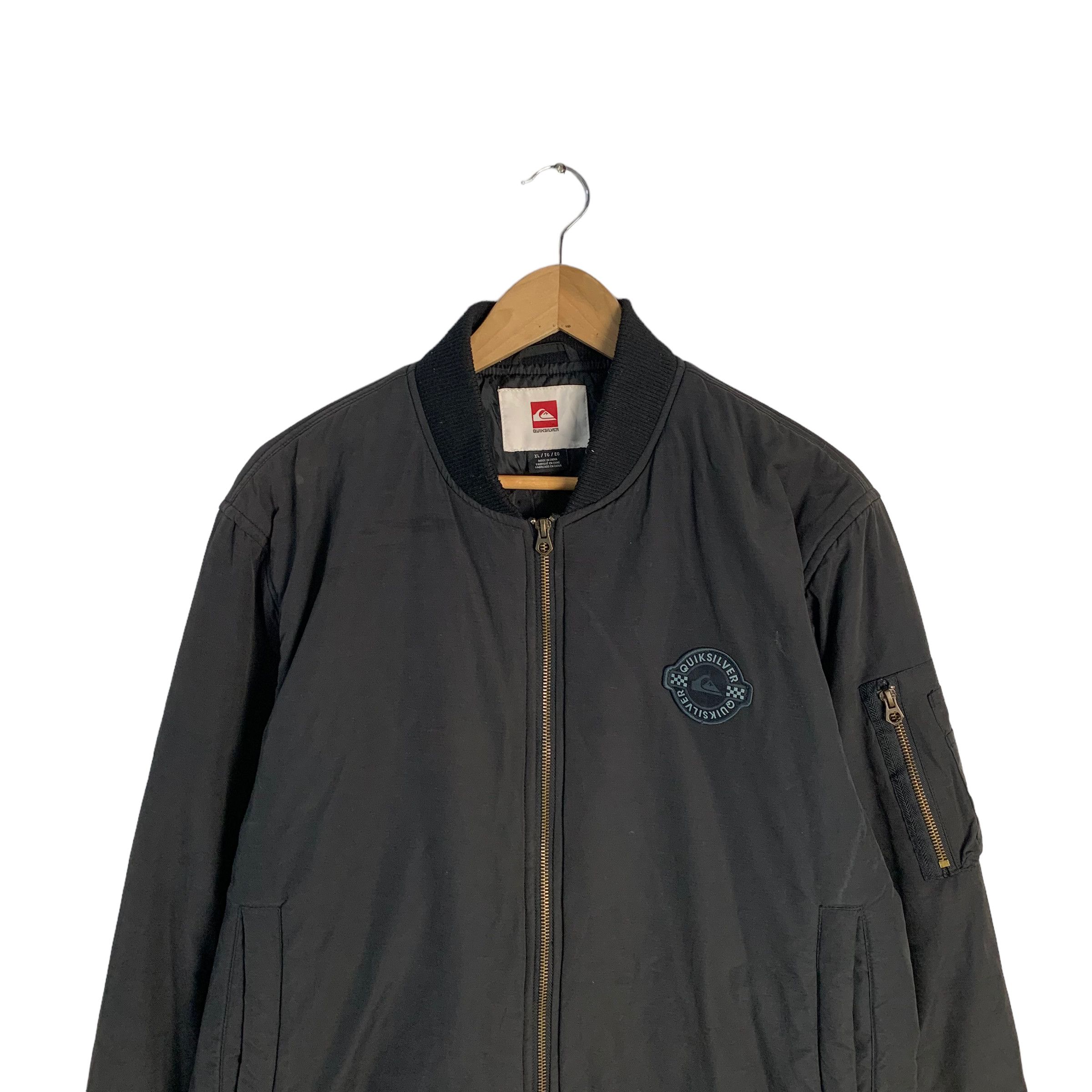 Quiksilver Quiksilver Small Logo Bomber Jacket Size US L / EU 52-54 / 3 - 3 Thumbnail