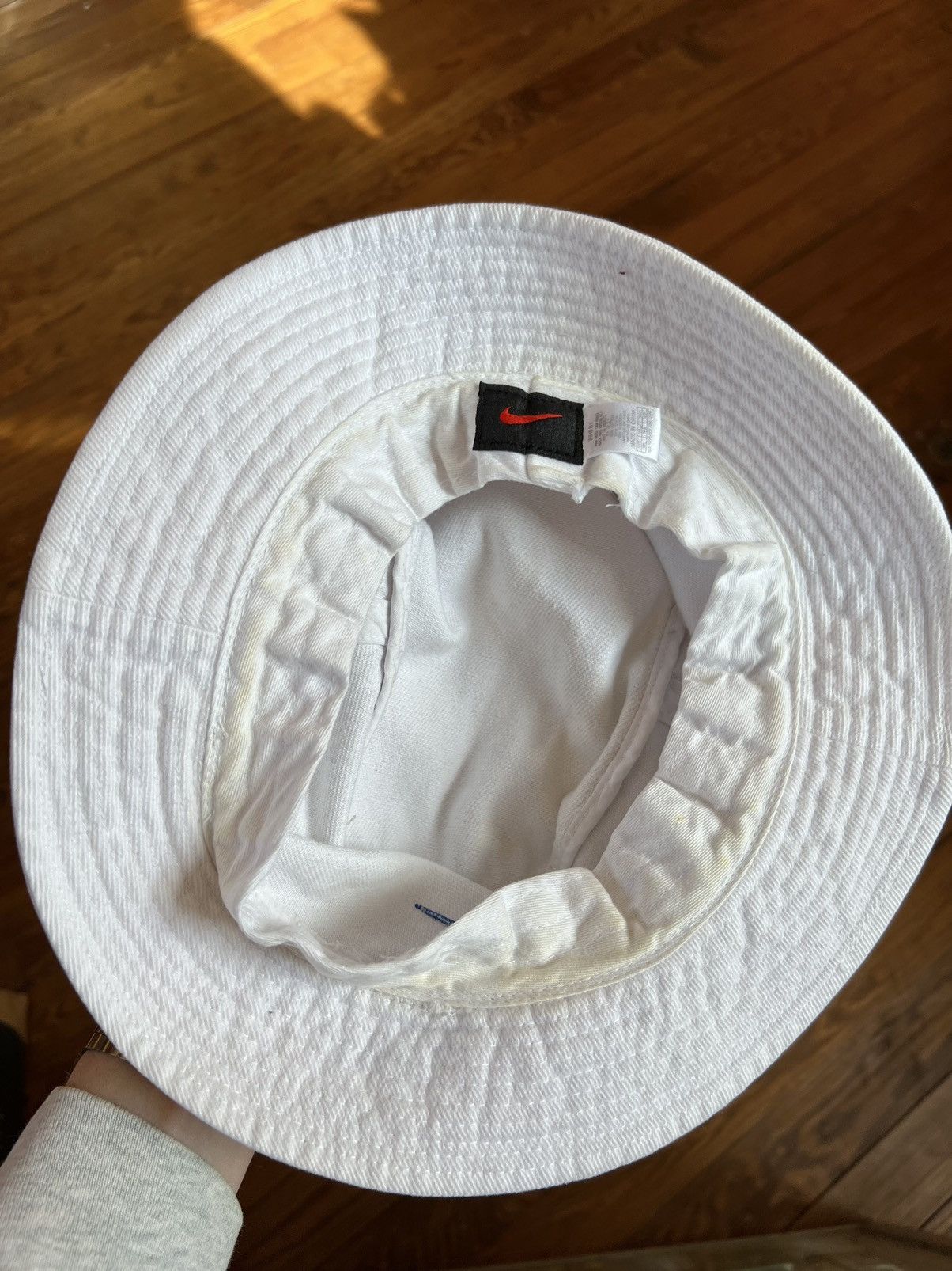 Nike × Vintage Vintage Nike Swoosh Bucket Hat Size ONE SIZE - 4 Thumbnail