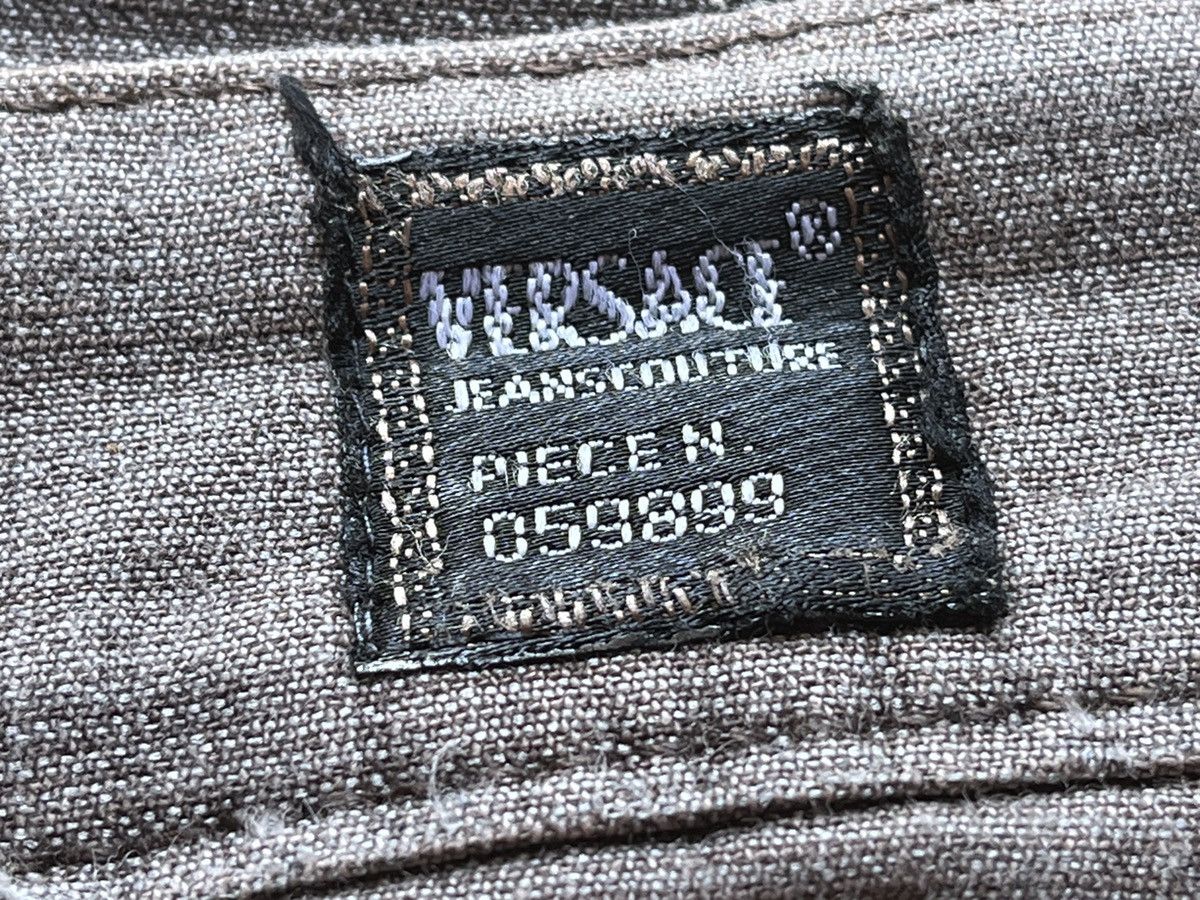 Versace × Versace Jeans Couture × Vintage VERSACE BAGGY DESIGN JEANS COUTURE ITALY Size US 31 - 8 Thumbnail