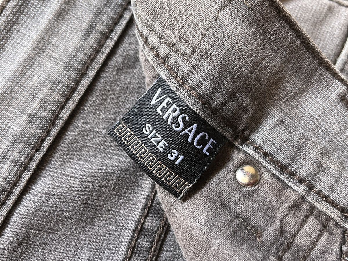 Versace × Versace Jeans Couture × Vintage VERSACE BAGGY DESIGN JEANS COUTURE ITALY Size US 31 - 9 Thumbnail