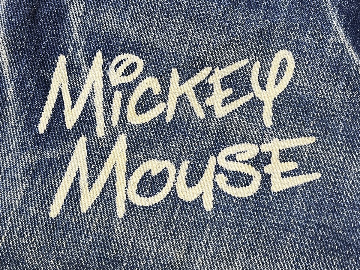 Disney × Mickey Mouse × Vintage MICKEY MOUSE X DISNEY DENIM JEANS Size US 31 - 9 Thumbnail