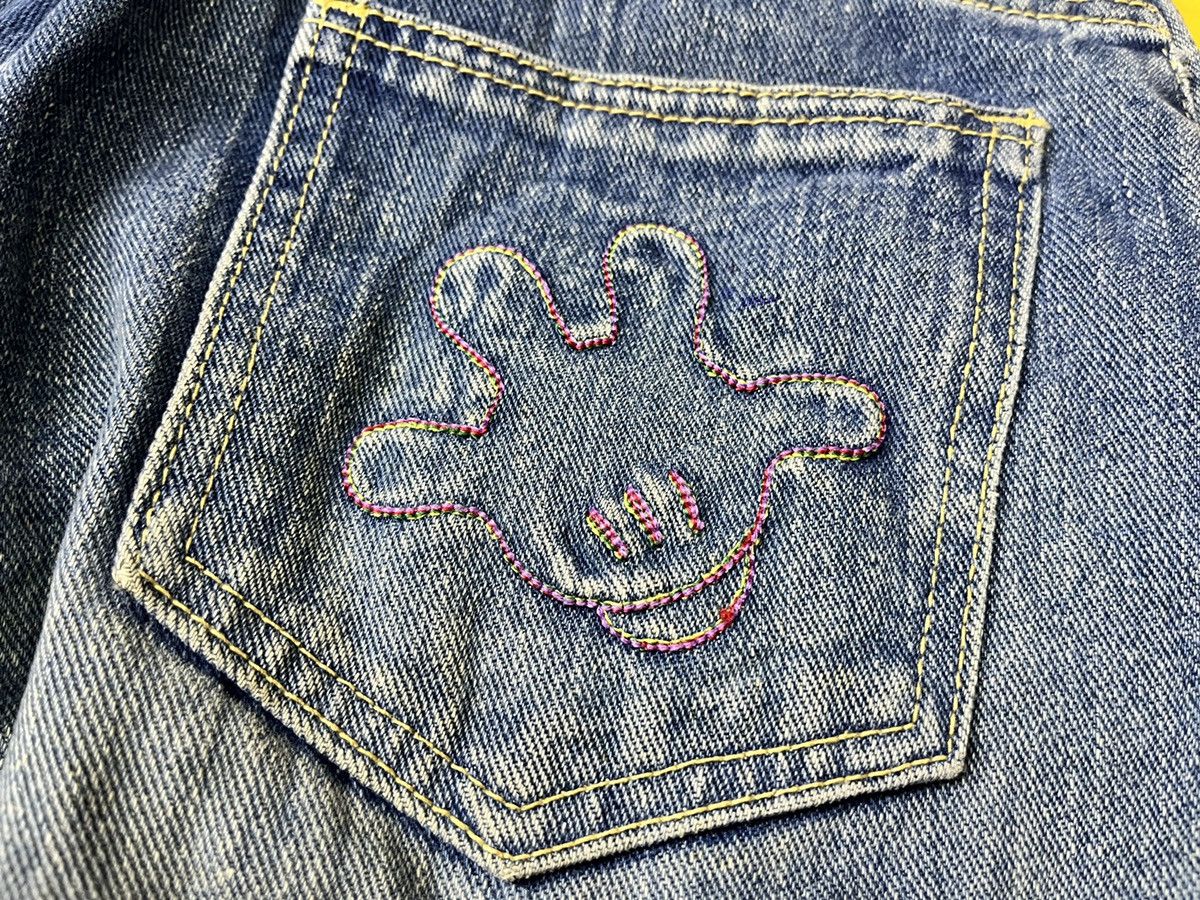 Disney × Mickey Mouse × Vintage MICKEY MOUSE X DISNEY DENIM JEANS Size US 31 - 12 Thumbnail