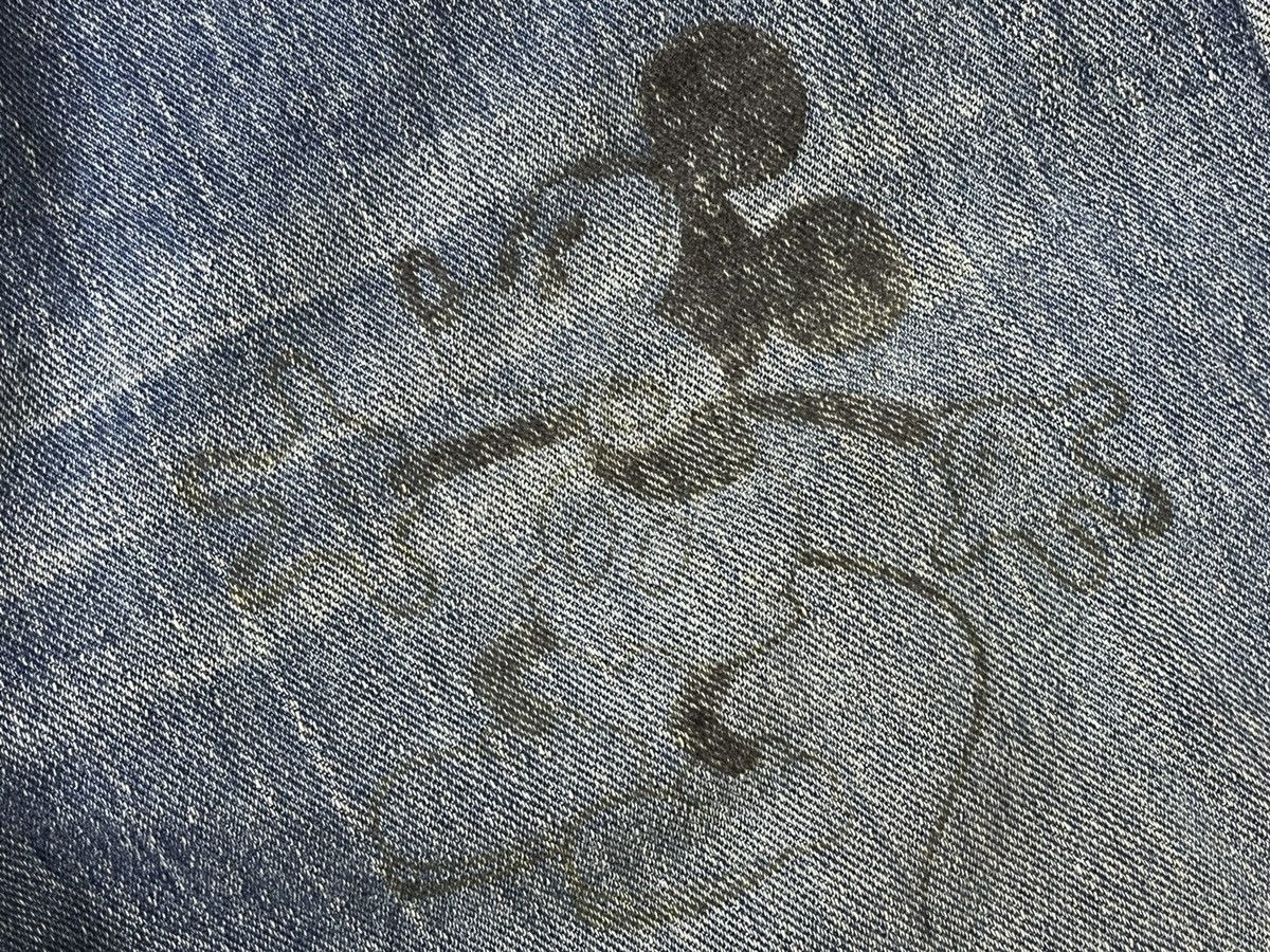 Disney × Mickey Mouse × Vintage MICKEY MOUSE X DISNEY DENIM JEANS Size US 31 - 8 Thumbnail