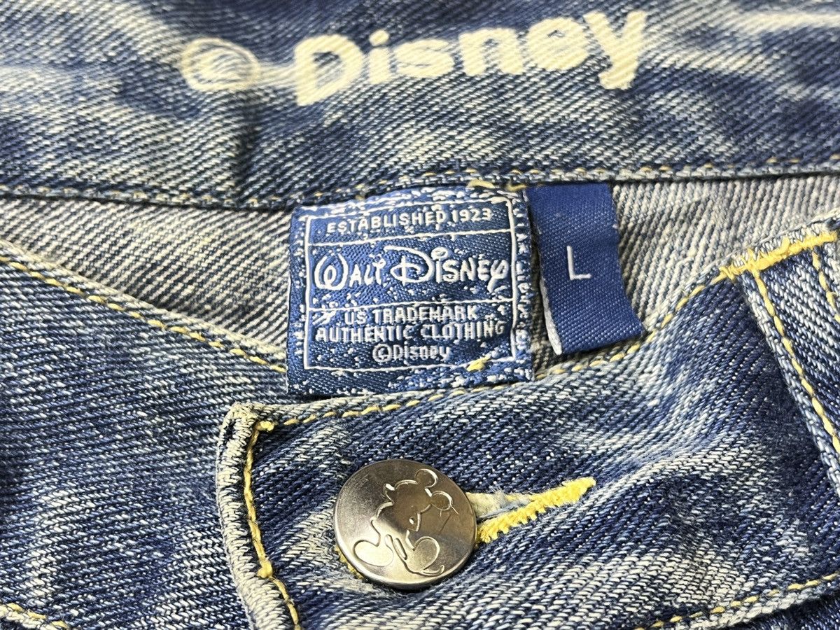 Disney × Mickey Mouse × Vintage MICKEY MOUSE X DISNEY DENIM JEANS Size US 31 - 6 Thumbnail