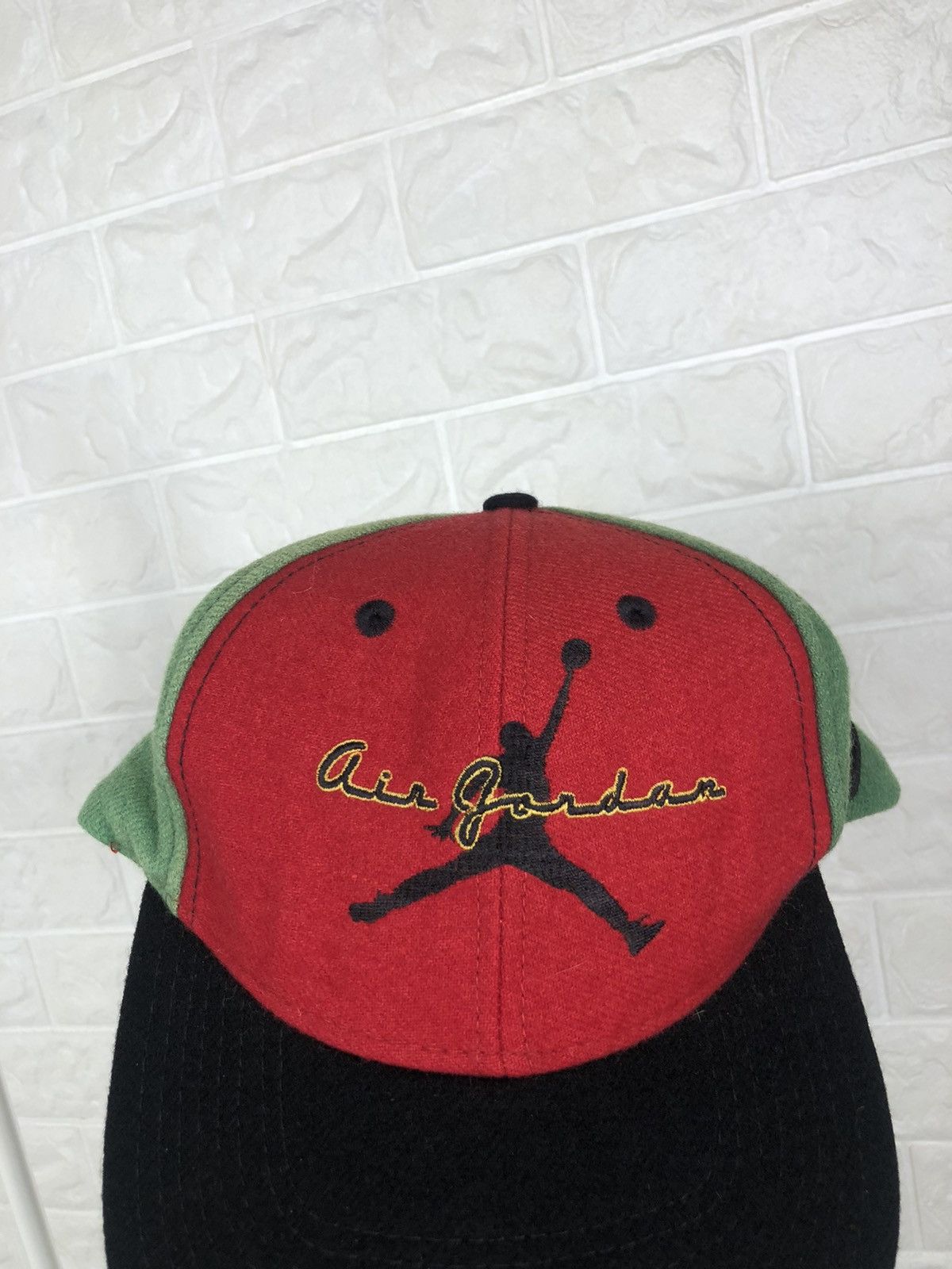 Jordan Brand × Nike × Vintage Vintage 90s Nike Air Jordan Hat Cap Size ONE SIZE - 4 Thumbnail