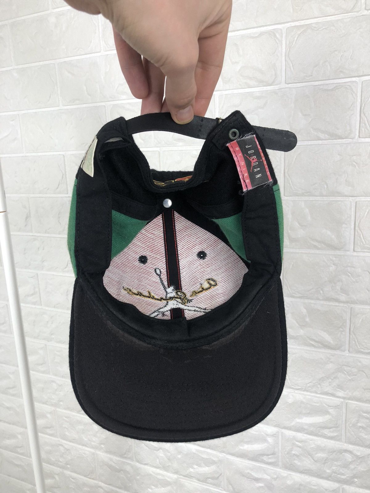 Jordan Brand × Nike × Vintage Vintage 90s Nike Air Jordan Hat Cap Size ONE SIZE - 7 Thumbnail