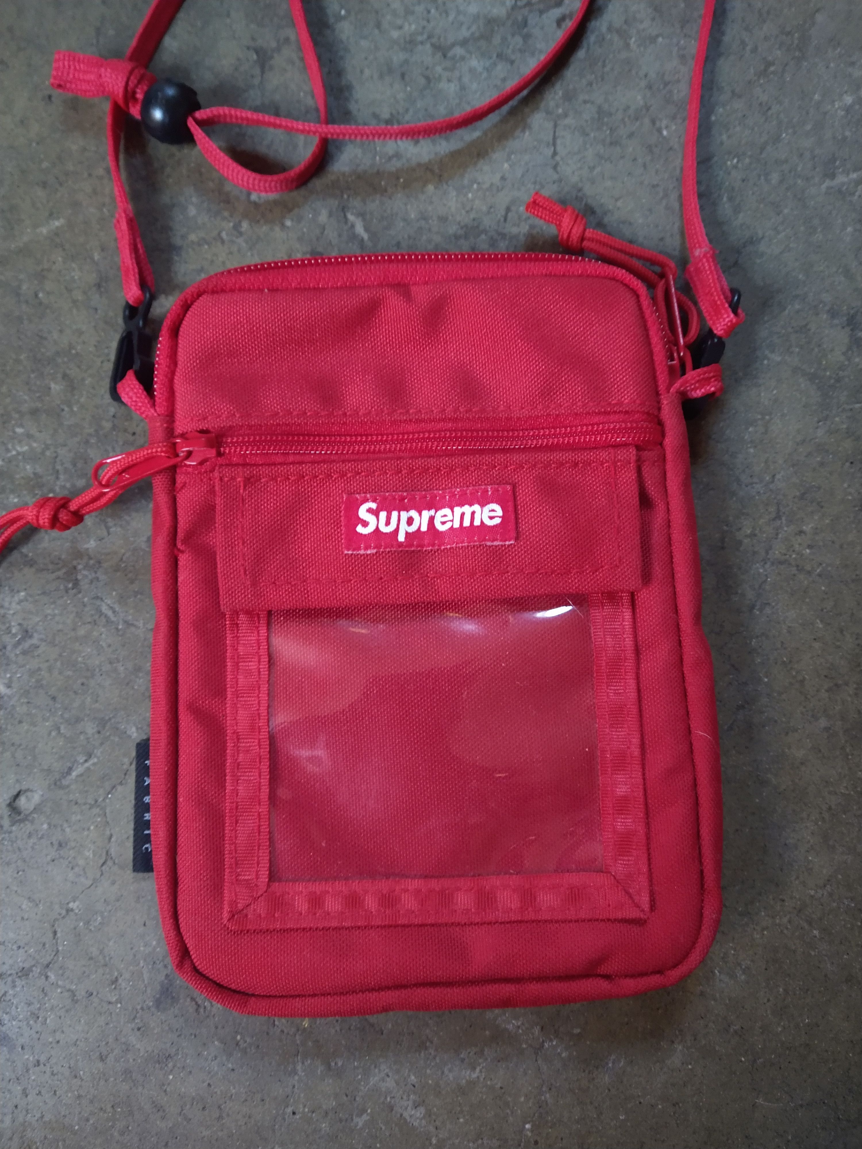 Supreme Supreme Utility Pouch Red Cordura Nylon Bag SS19 | Grailed 