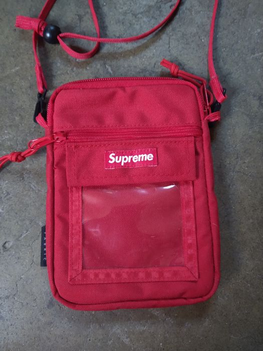 Supreme Supreme Utility Pouch Red Cordura Nylon Bag SS19 | Grailed