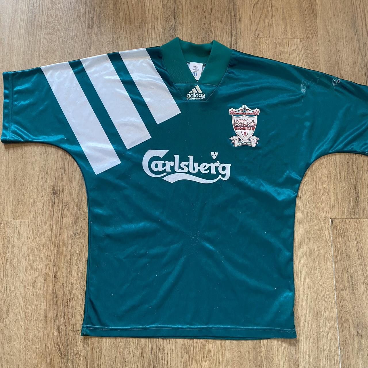1992-93 Liverpool Football Shirt 100 years Premier League
