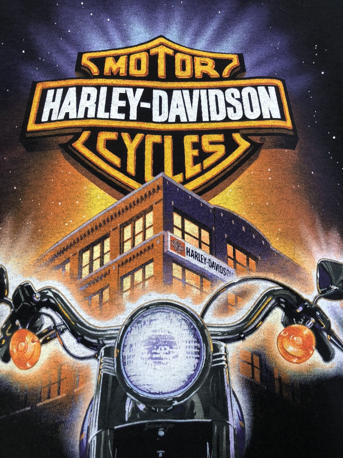 Harley Davidson × Vintage Vintage Harley Davidson 1995 Big logo Shirt Size US L / EU 52-54 / 3 - 6 Thumbnail