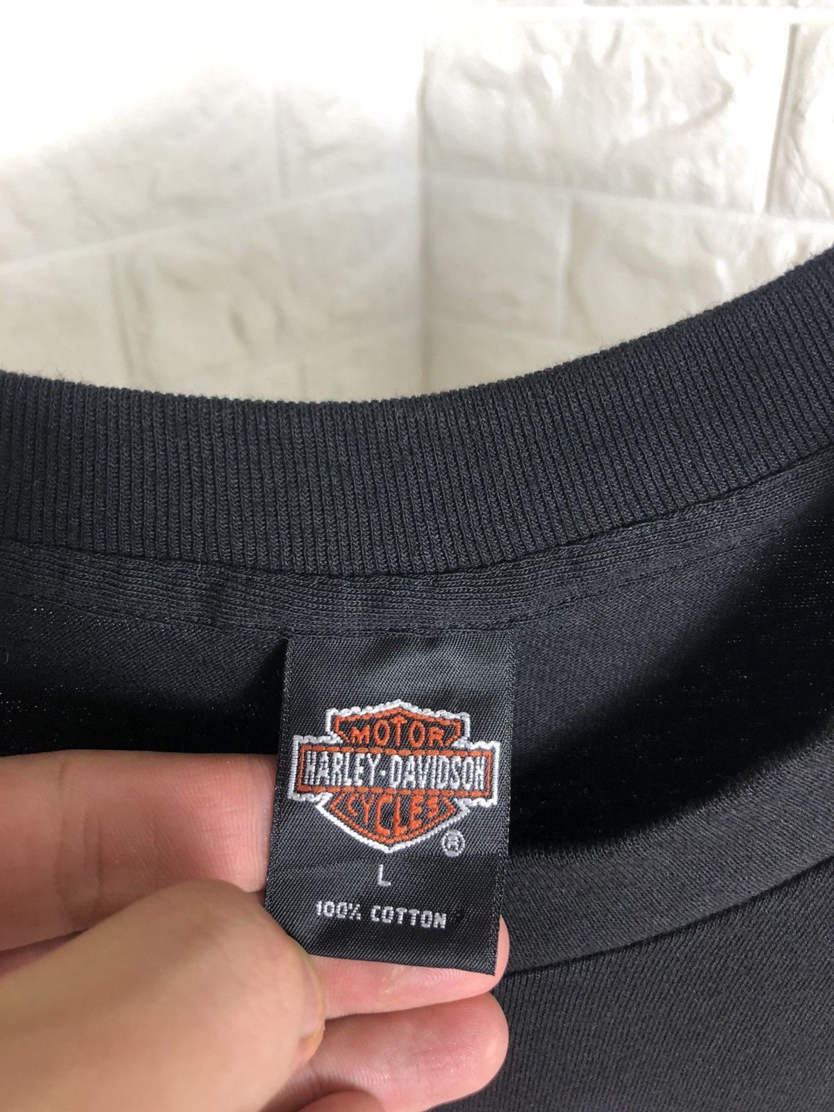 Harley Davidson × Vintage Vintage Harley Davidson 1995 Big logo Shirt Size US L / EU 52-54 / 3 - 10 Thumbnail