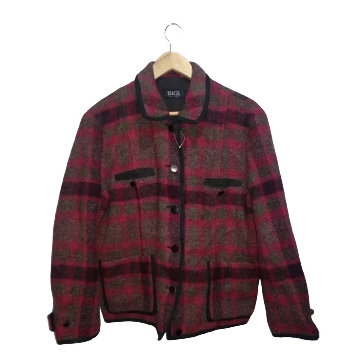 BIGI japanese brand bigi wool jacket Size US L / EU 52-54 / 3 - 1 Thumbnail