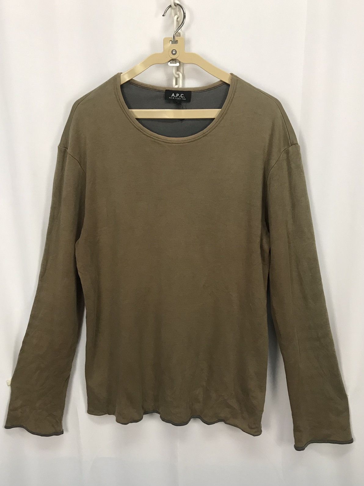 A.P.C. × Vintage Vintage a.p.c long sleeve shirt Size US M / EU 48-50 / 2 - 6 Thumbnail