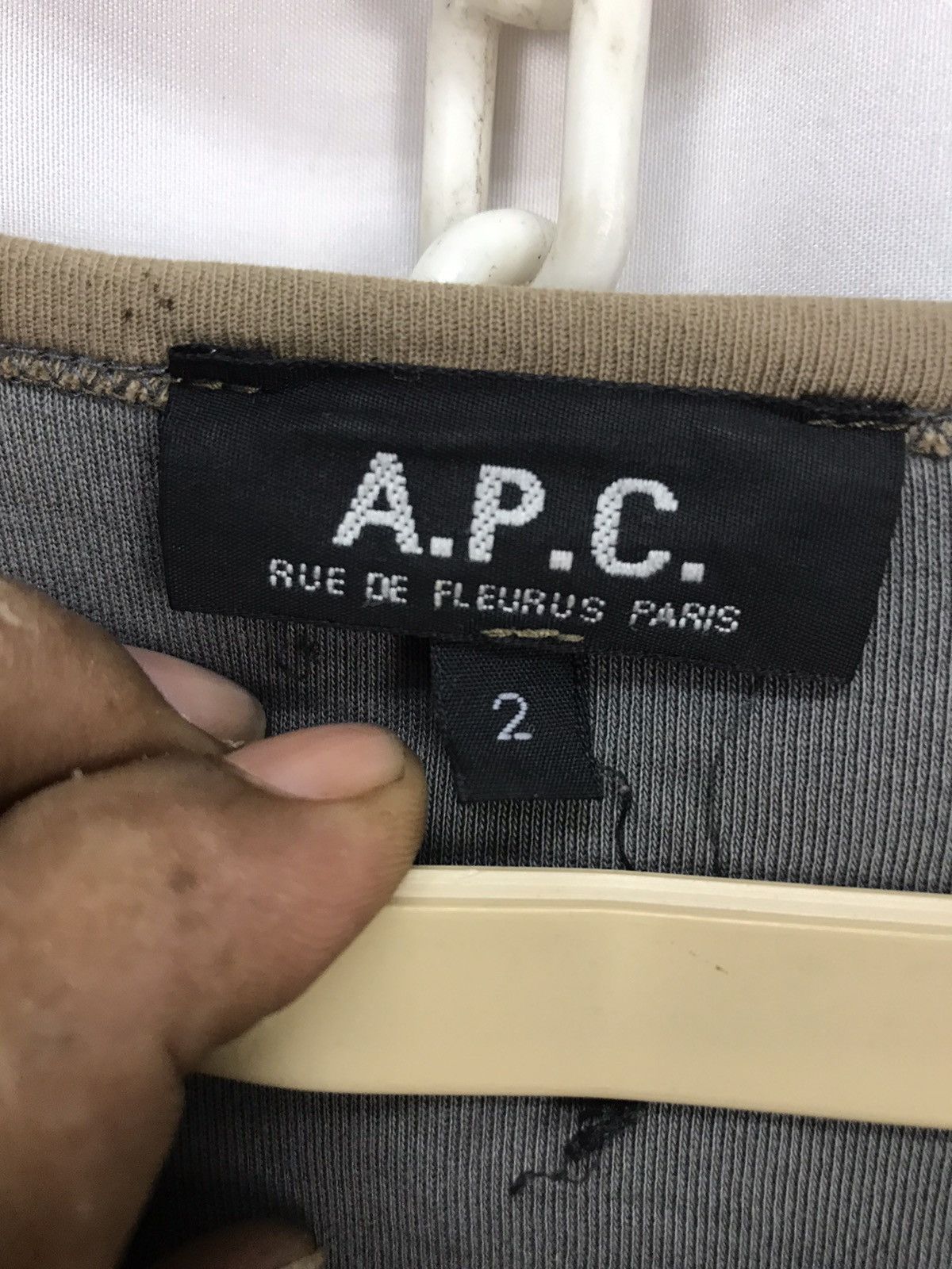 A.P.C. × Vintage Vintage a.p.c long sleeve shirt Size US M / EU 48-50 / 2 - 3 Thumbnail