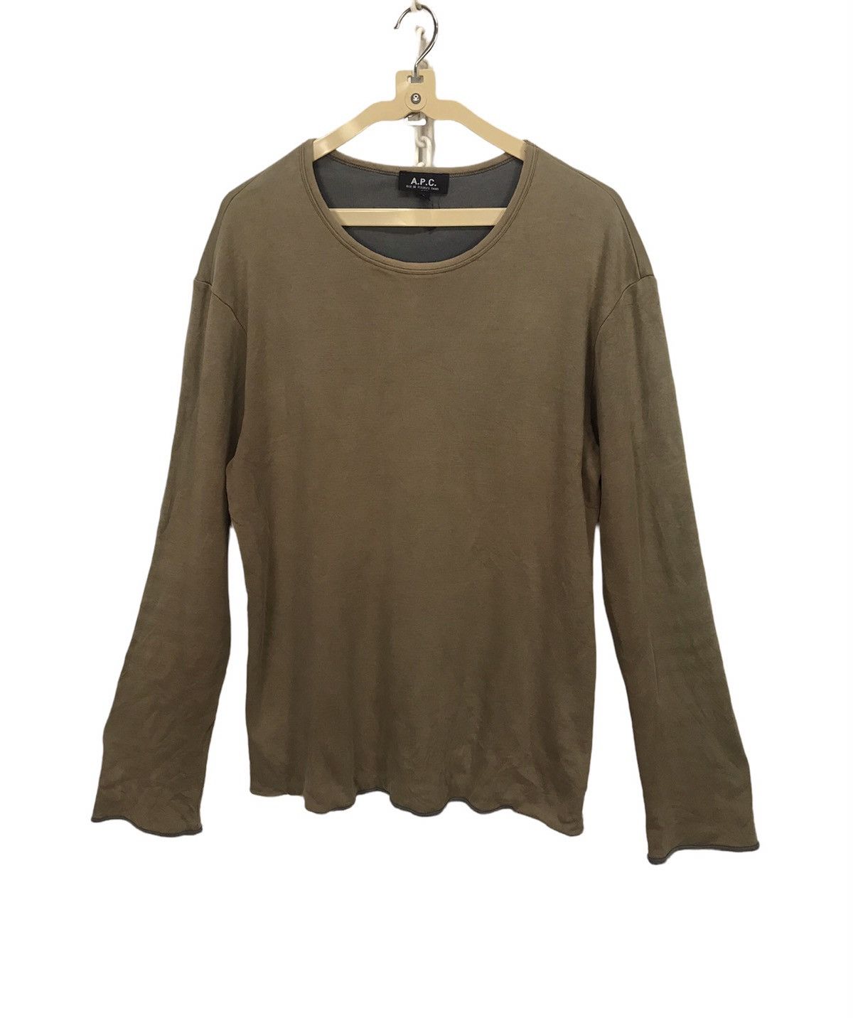 Vintage a.p.c long sleeve shirt