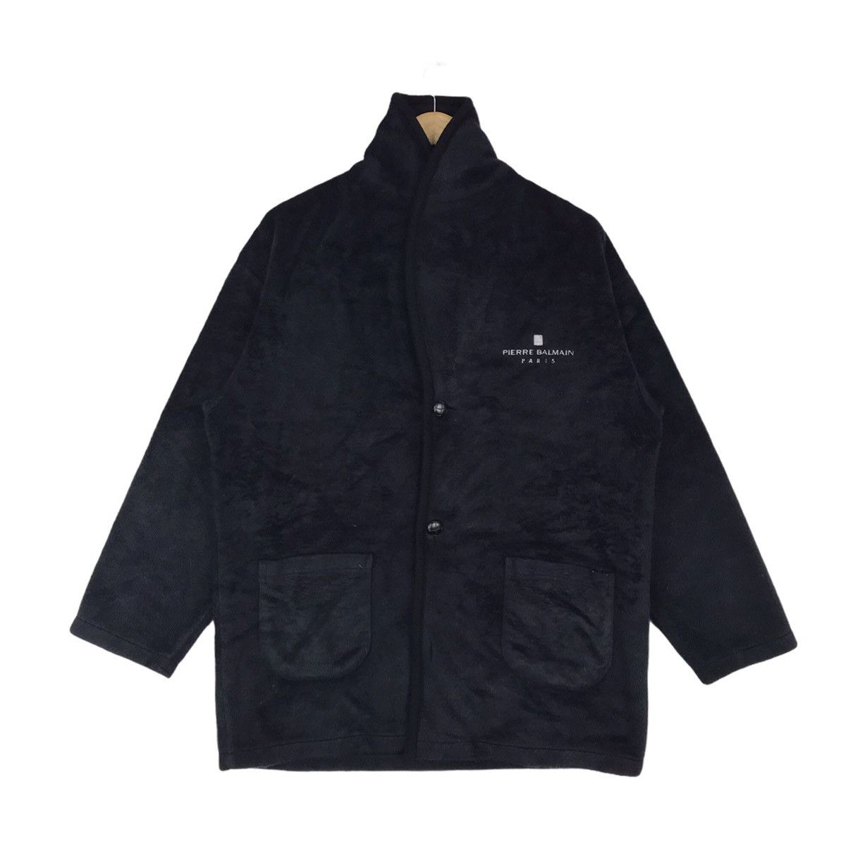 Vintage Pierre Balmain Fleece Coat Jacket