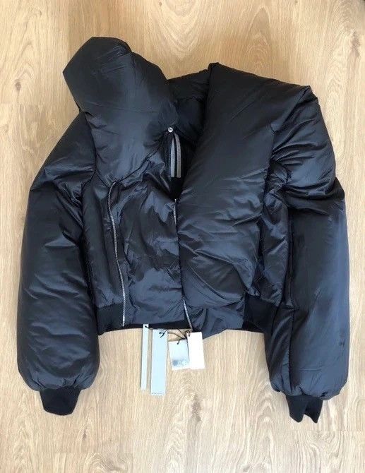 Rick Owens × Rick Owens Drkshdw NEW FW ☠️ DOLL BOMBER JACKET RARE BLOODY OSIRIS CARTI TRAVIS Size US S / EU 44-46 / 1 - 10 Thumbnail
