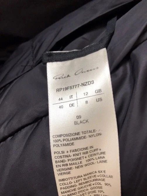 Rick Owens × Rick Owens Drkshdw NEW FW ☠️ DOLL BOMBER JACKET RARE BLOODY OSIRIS CARTI TRAVIS Size US S / EU 44-46 / 1 - 13 Thumbnail