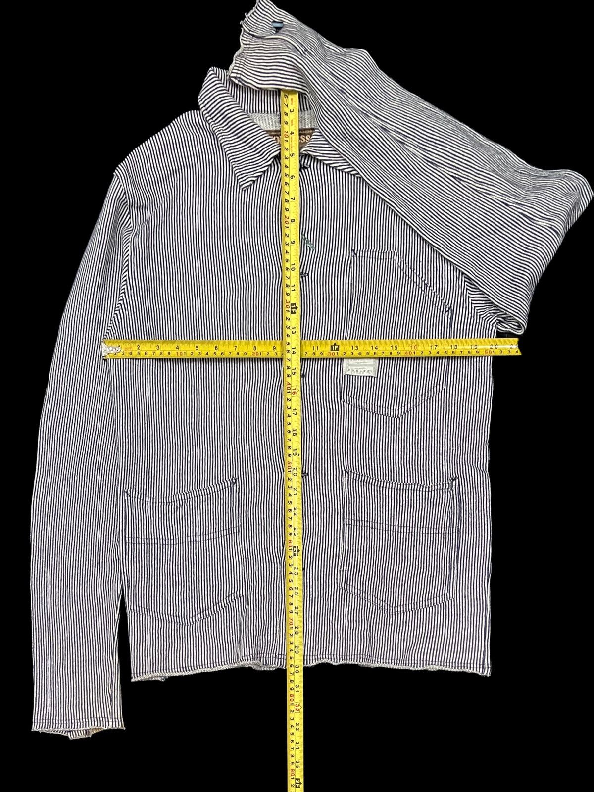 Vintage VINTAGE HOMELESS ARTWORK GARMENT STRIPS OVERSIZE SHIRTS Size US M / EU 48-50 / 2 - 18 Thumbnail