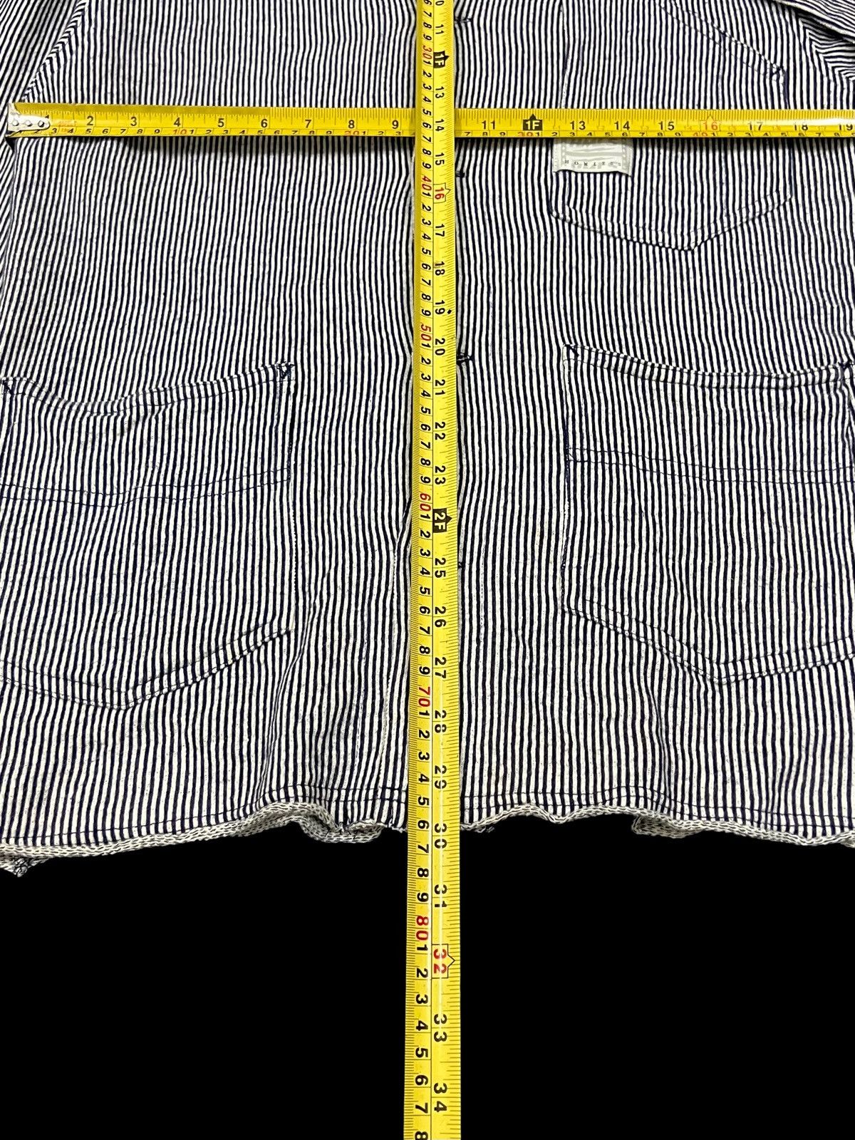 Vintage VINTAGE HOMELESS ARTWORK GARMENT STRIPS OVERSIZE SHIRTS Size US M / EU 48-50 / 2 - 21 Thumbnail