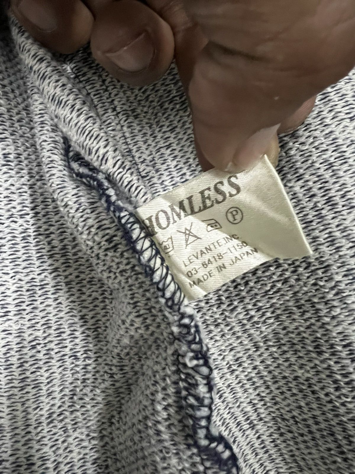 Vintage VINTAGE HOMELESS ARTWORK GARMENT STRIPS OVERSIZE SHIRTS Size US M / EU 48-50 / 2 - 16 Thumbnail