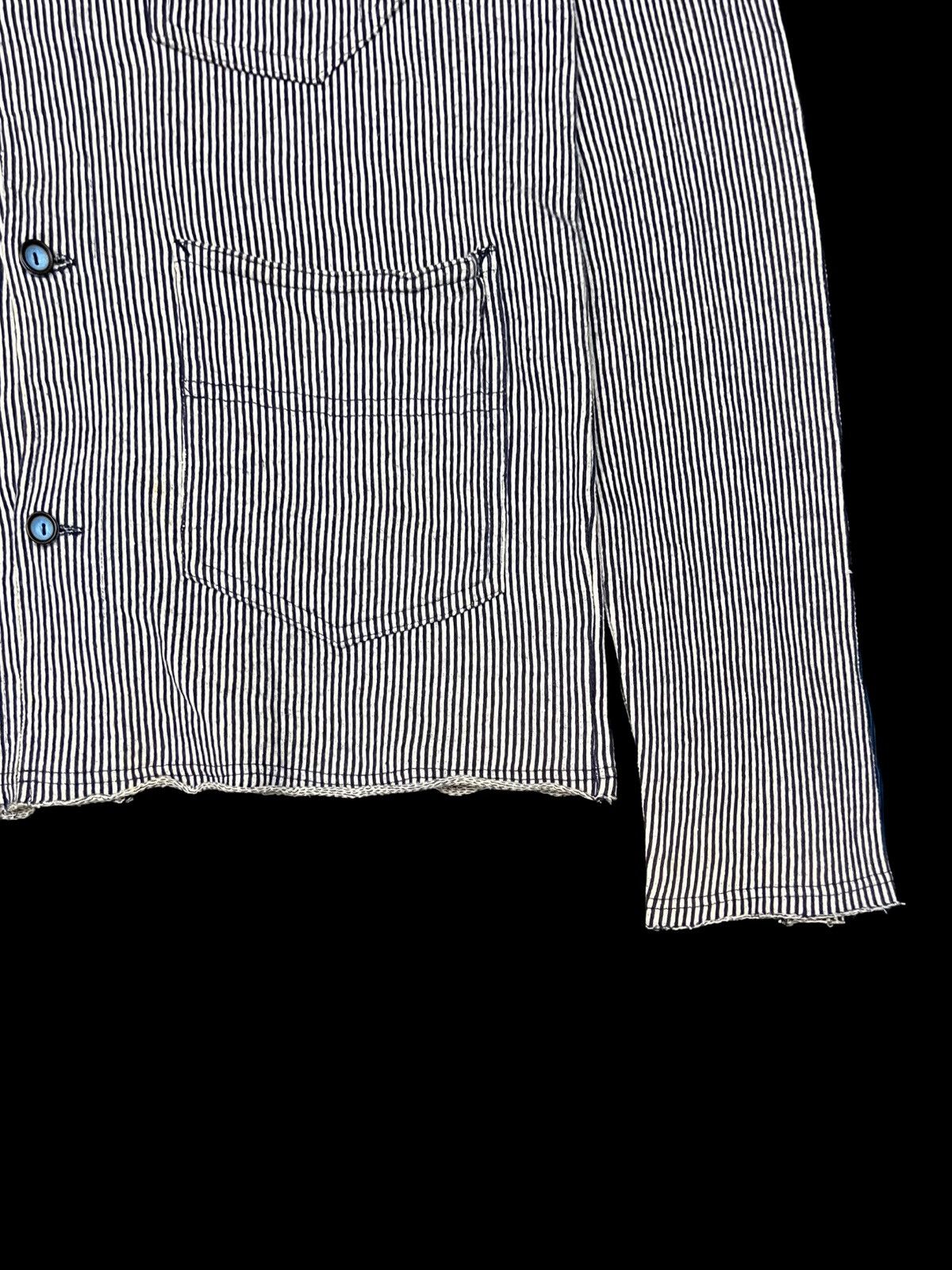 Vintage VINTAGE HOMELESS ARTWORK GARMENT STRIPS OVERSIZE SHIRTS Size US M / EU 48-50 / 2 - 7 Thumbnail