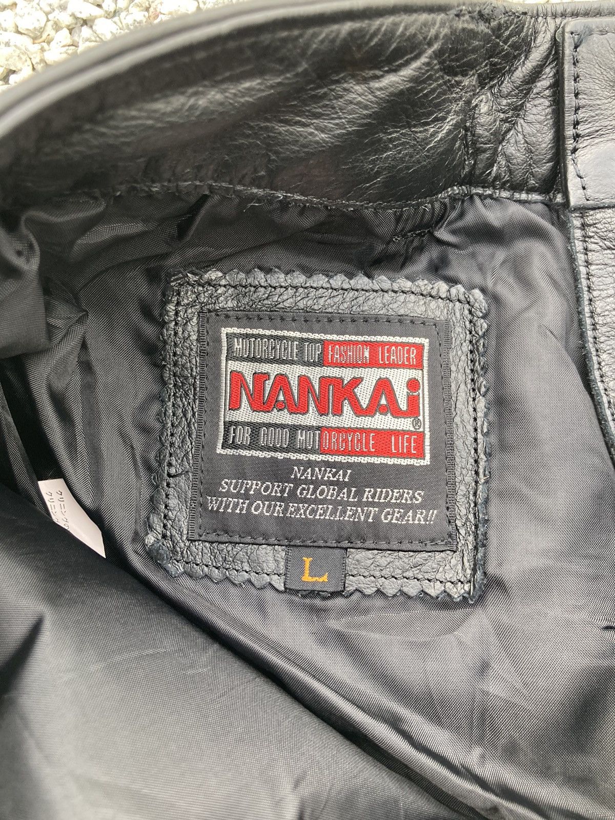 Japanese Brand NANKAI MOTORCYCLE LEATHER PANTS Size US 31 - 6 Thumbnail