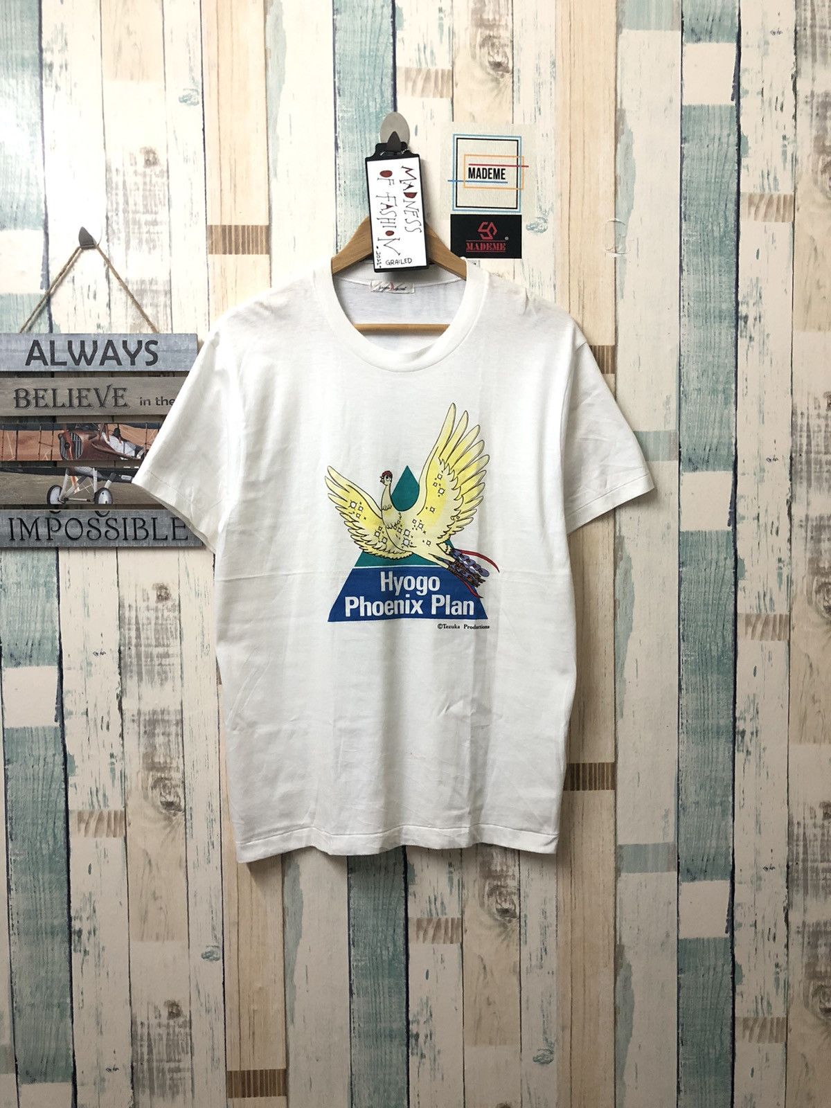 Anime × Cartoon Network × Vintage Vintage Hyogo Phoenix Plan by Tezuka Production Size US L / EU 52-54 / 3 - 2 Thumbnail